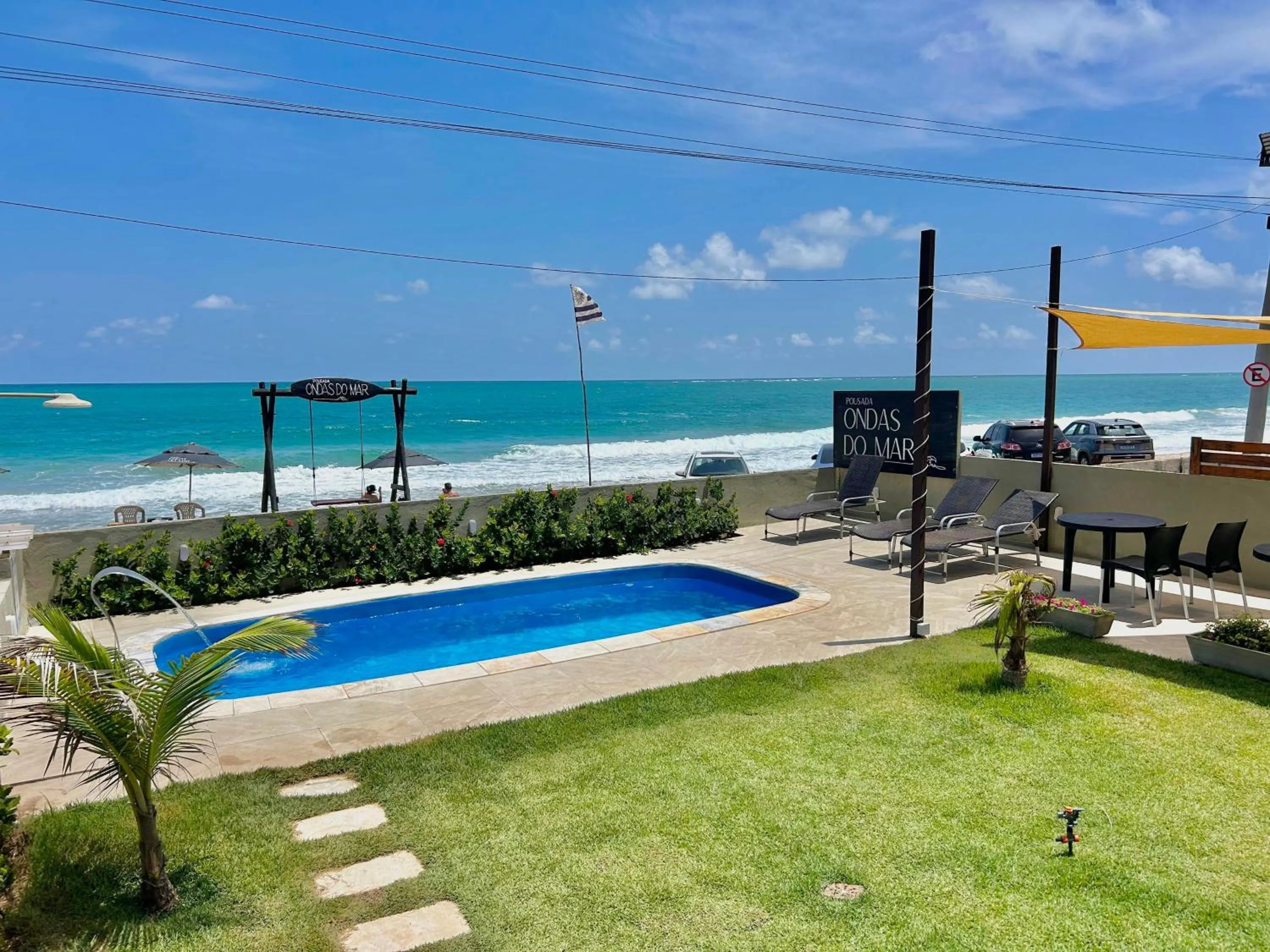 Sea view in Pousada Ondas do Mar