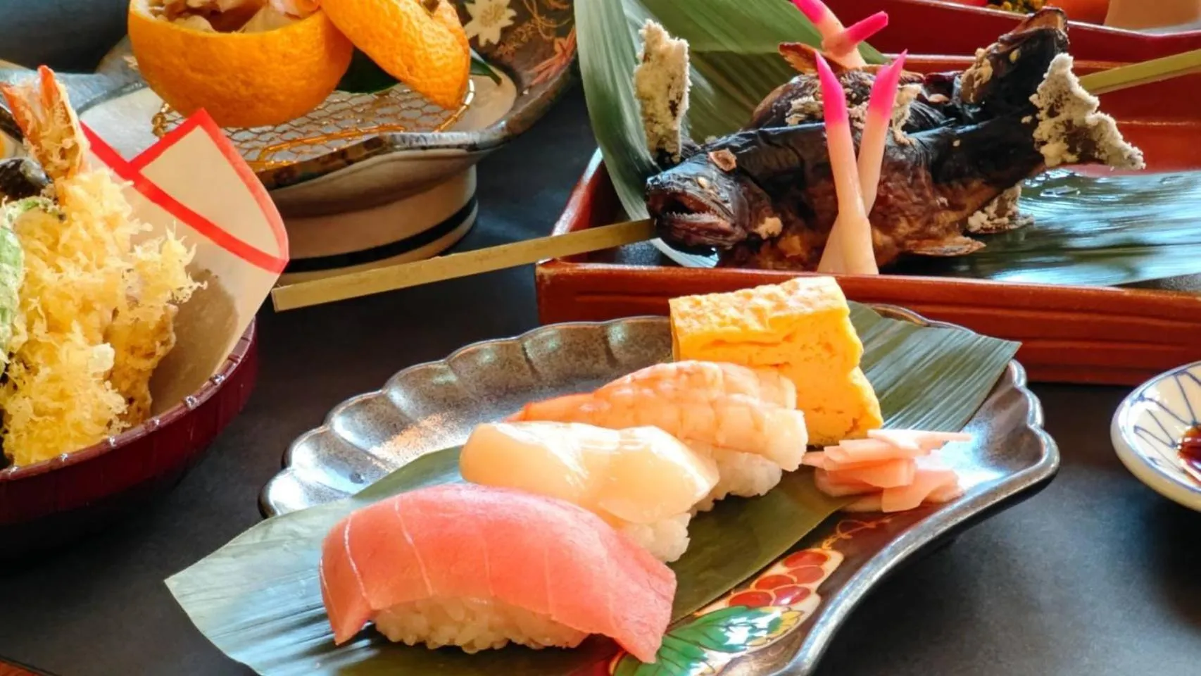 Food in Nikkokinugawa Onsen Kiyomizu no Yado