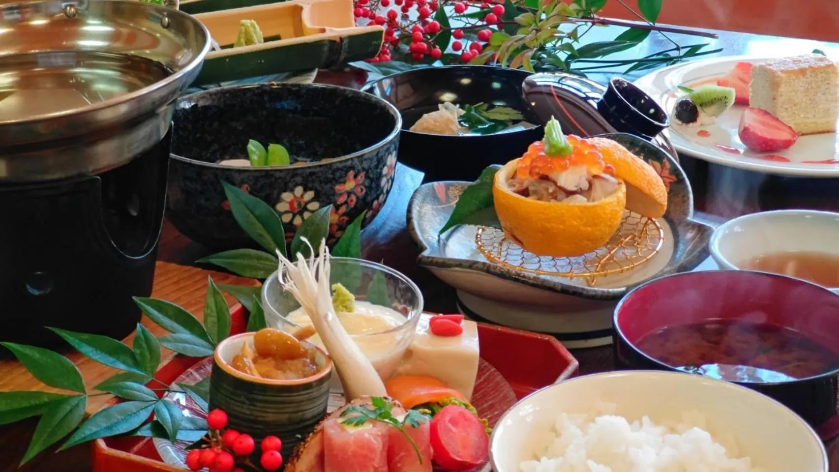 Food in Nikkokinugawa Onsen Kiyomizu no Yado