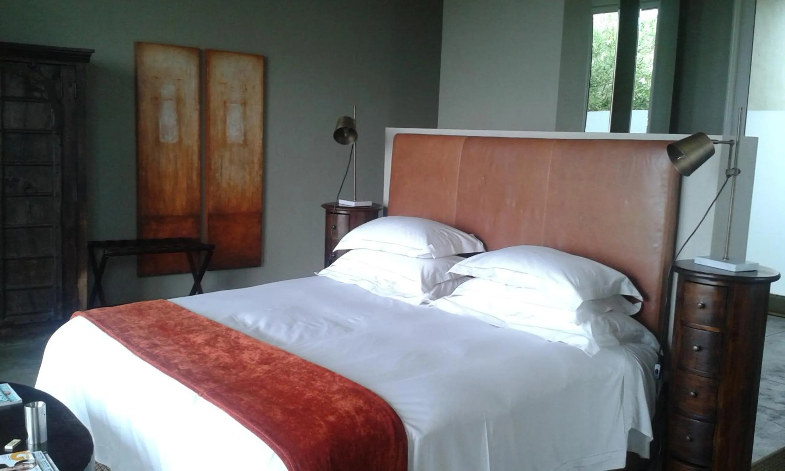 Bed in Mosselberg on Grotto Beach