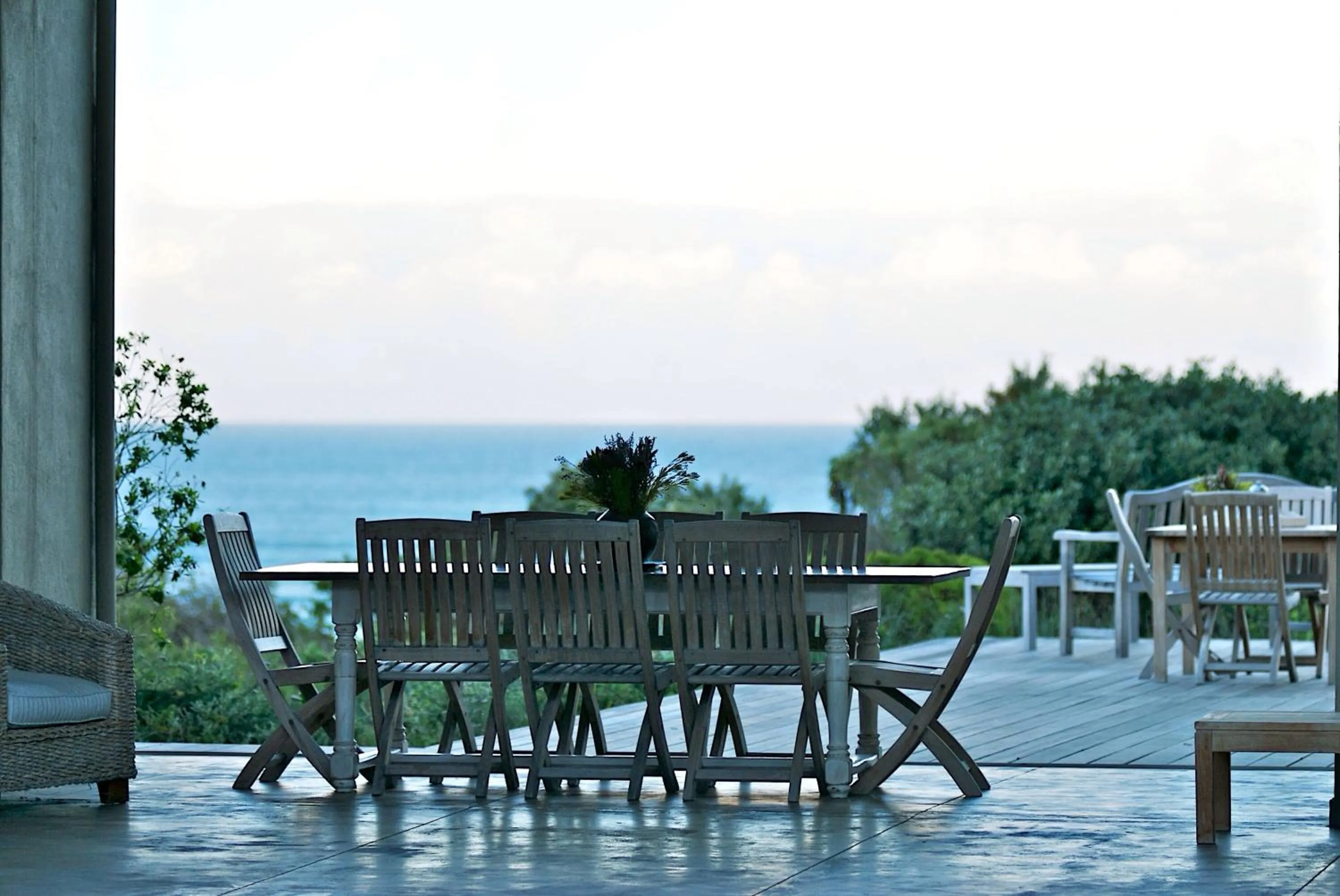 Garden in Mosselberg on Grotto Beach