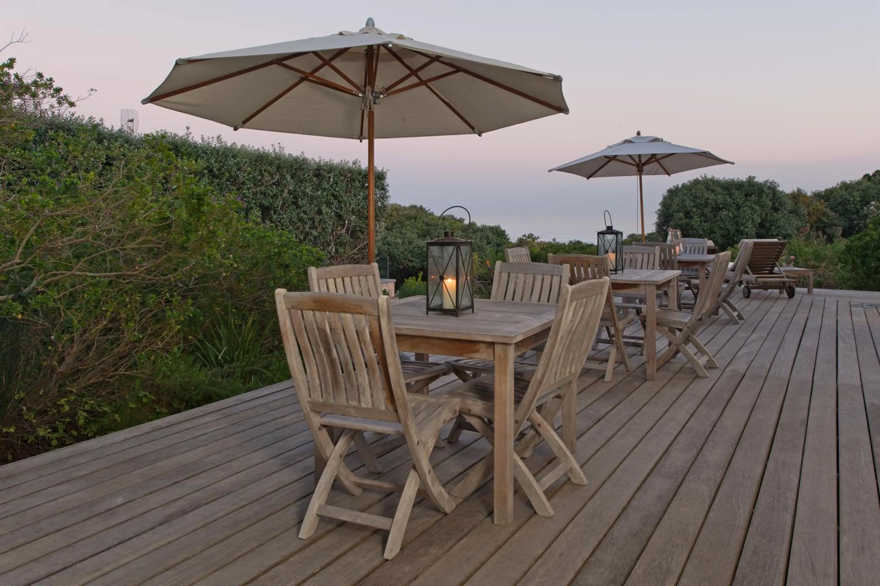 Patio in Mosselberg on Grotto Beach