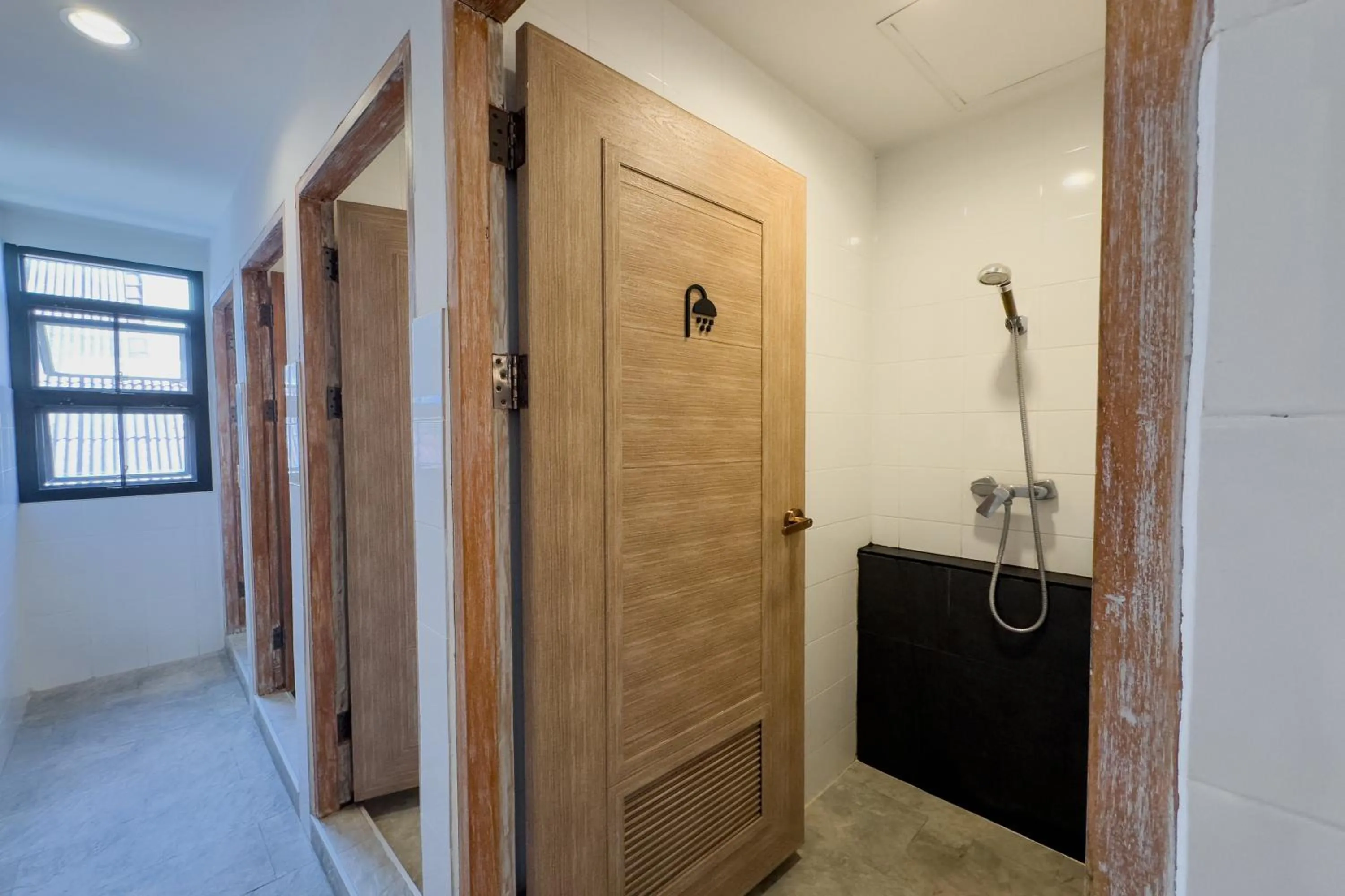 Bathroom in Once in a Blue Moon Cafe and Hostel