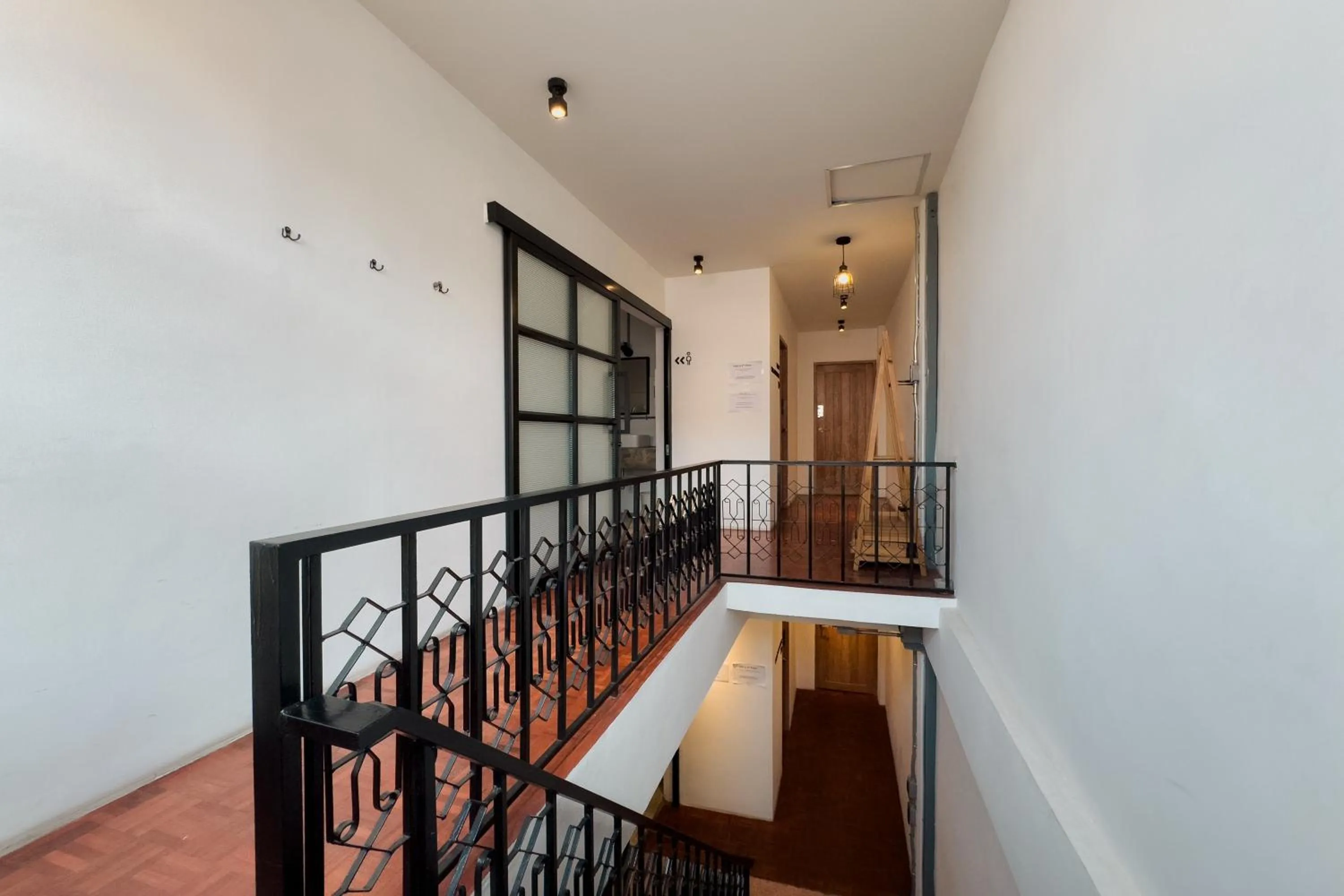 Floor plan in Once in a Blue Moon Cafe and Hostel