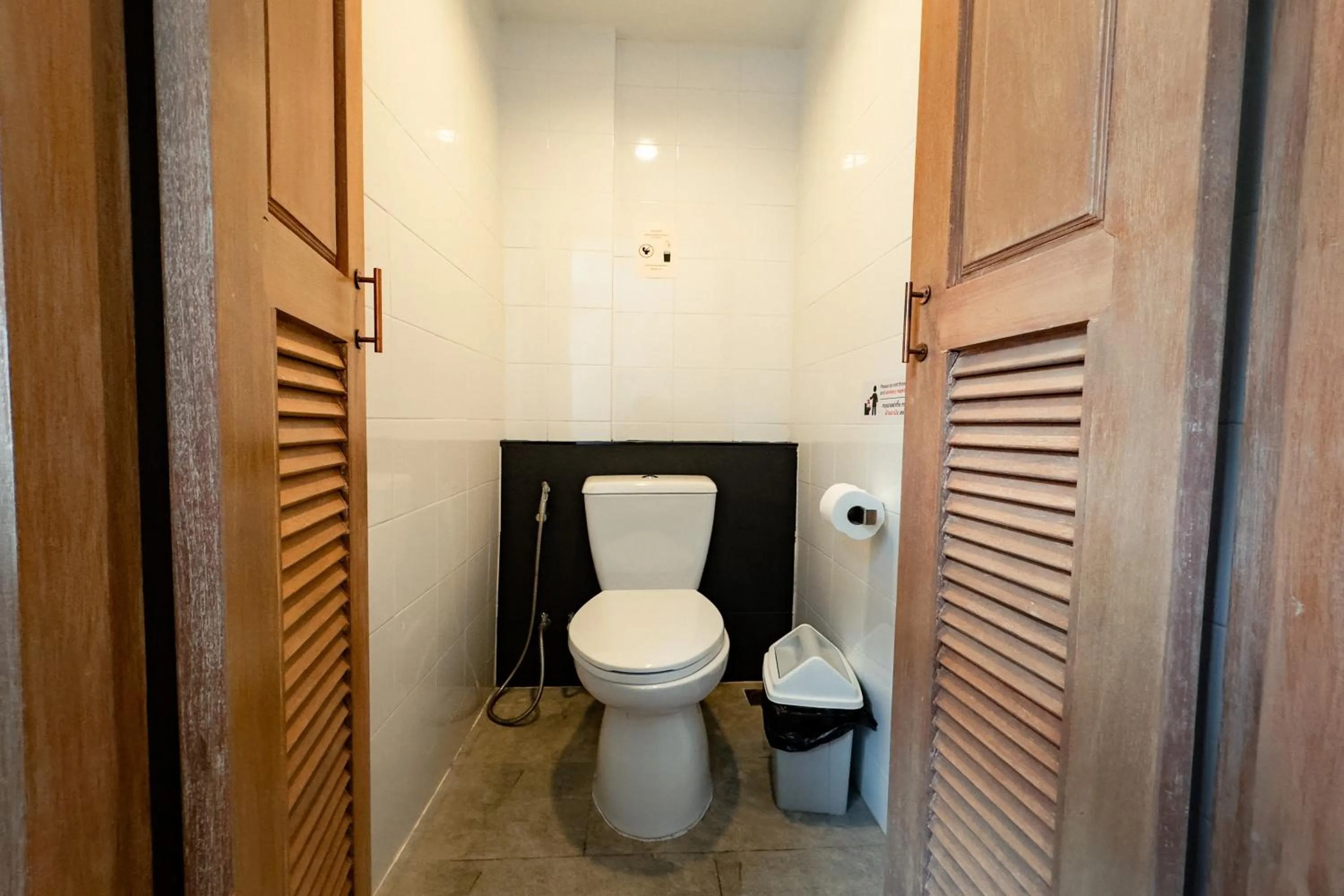 Bathroom in Once in a Blue Moon Cafe and Hostel