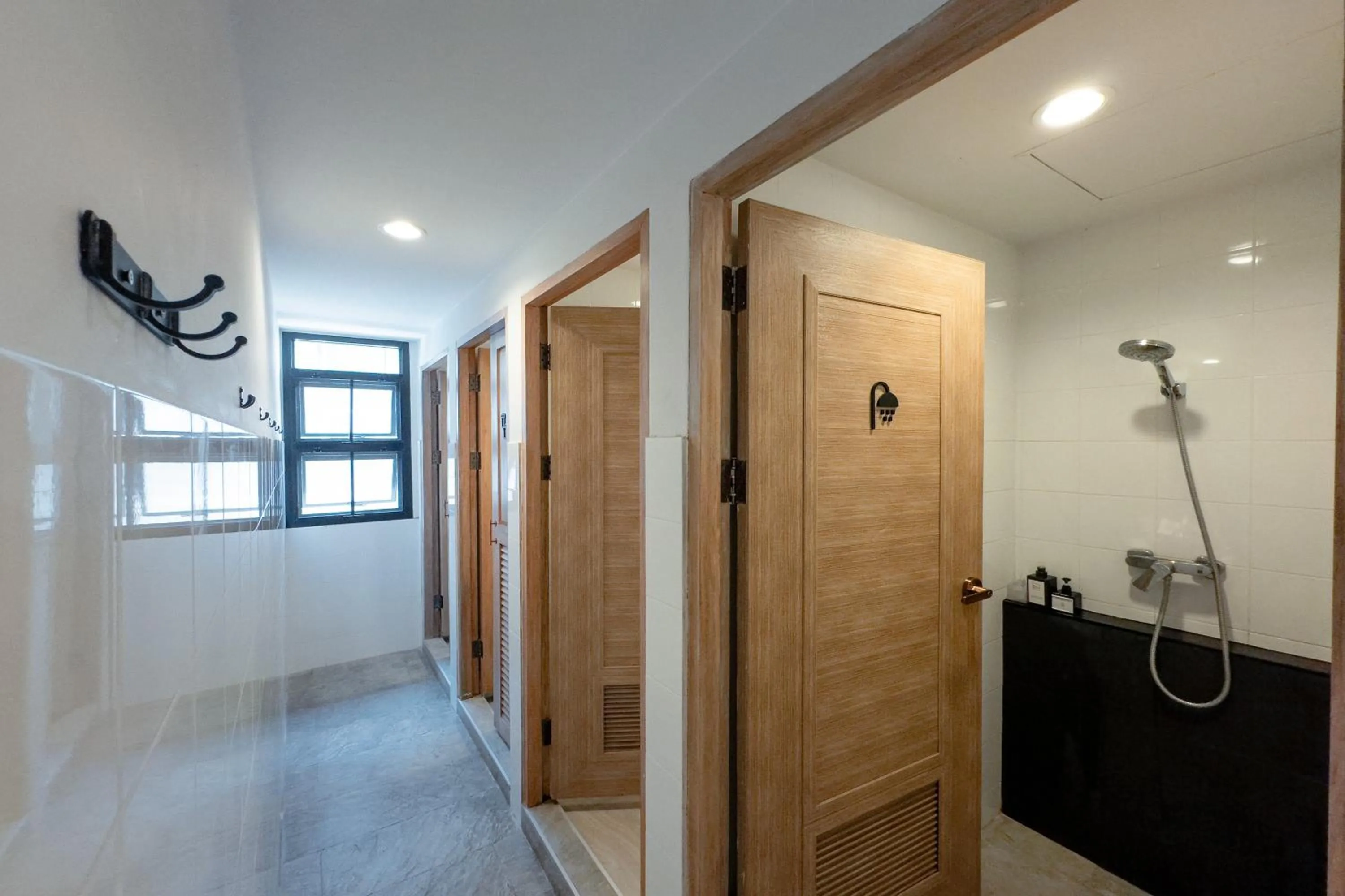 Bathroom in Once in a Blue Moon Cafe and Hostel