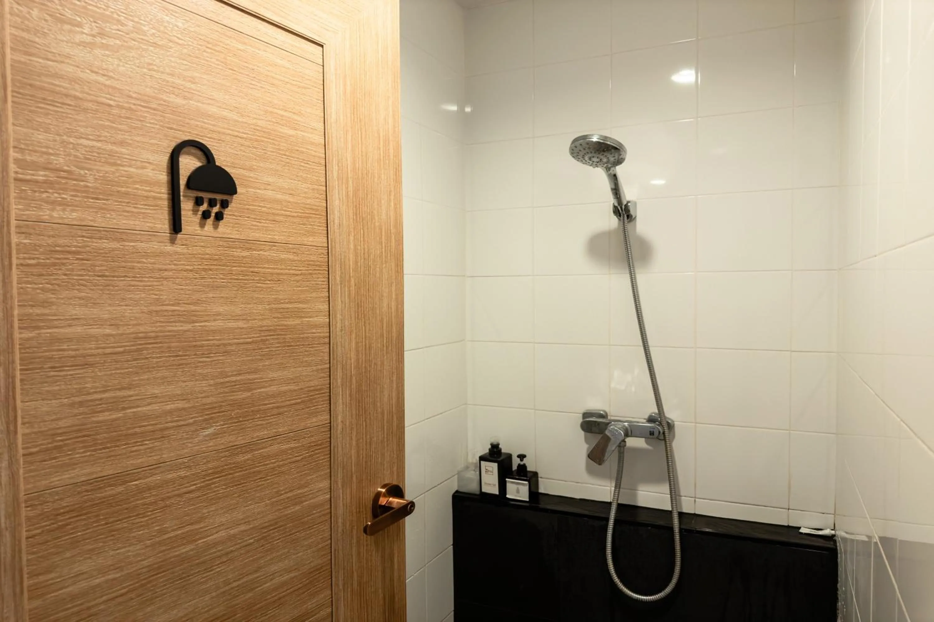 Bathroom in Once in a Blue Moon Cafe and Hostel