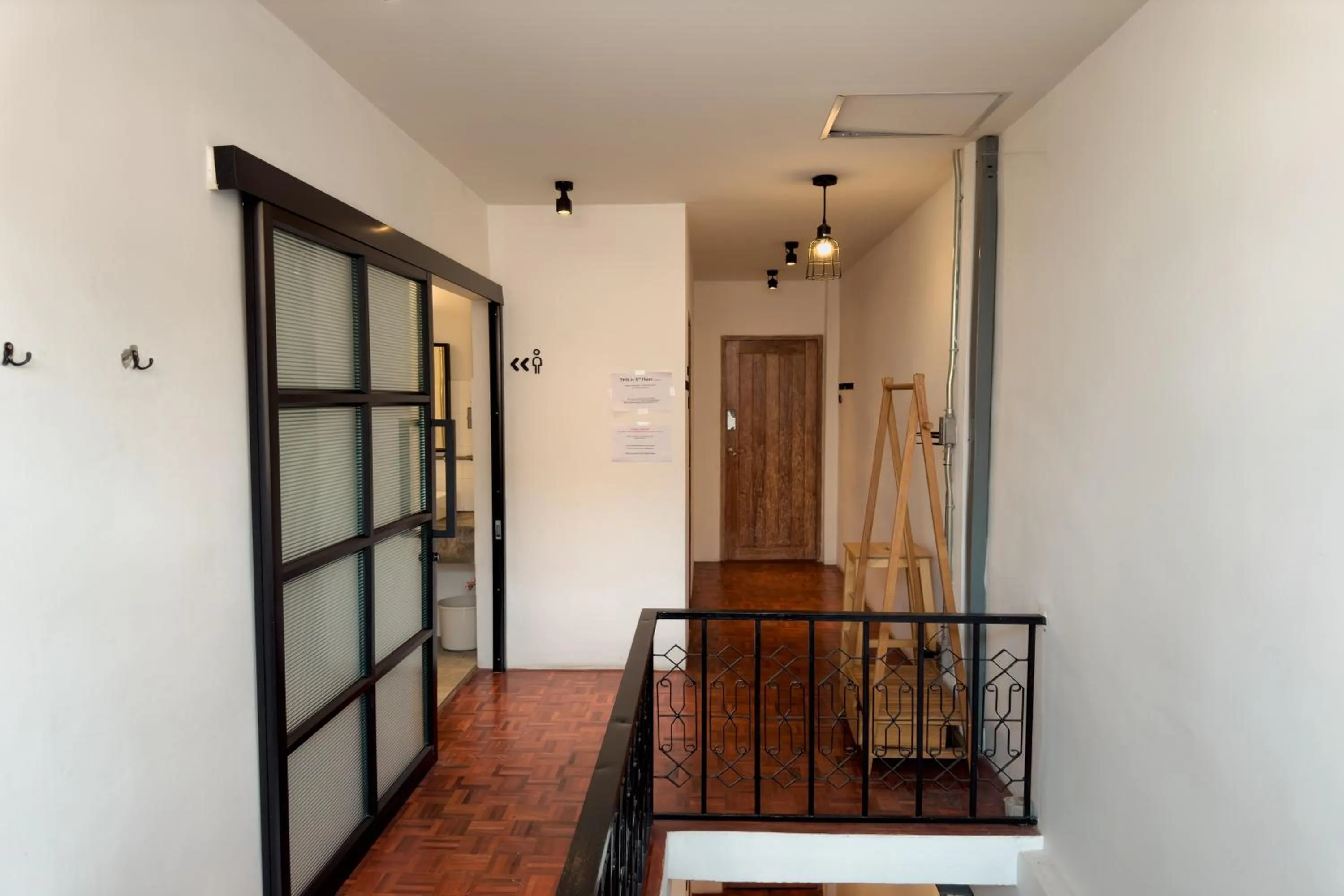 Floor plan in Once in a Blue Moon Cafe and Hostel