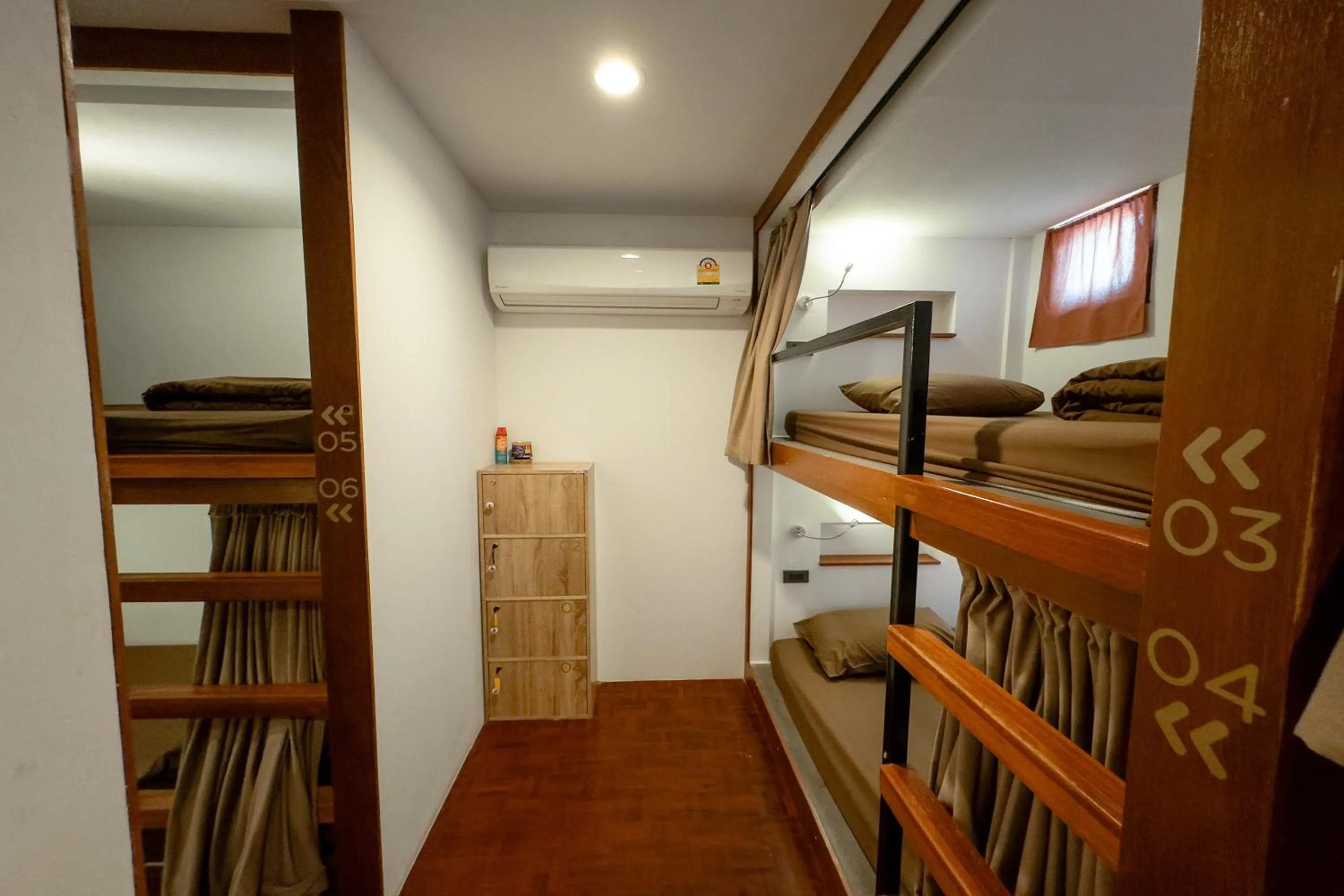 bunk bed in Once in a Blue Moon Cafe and Hostel