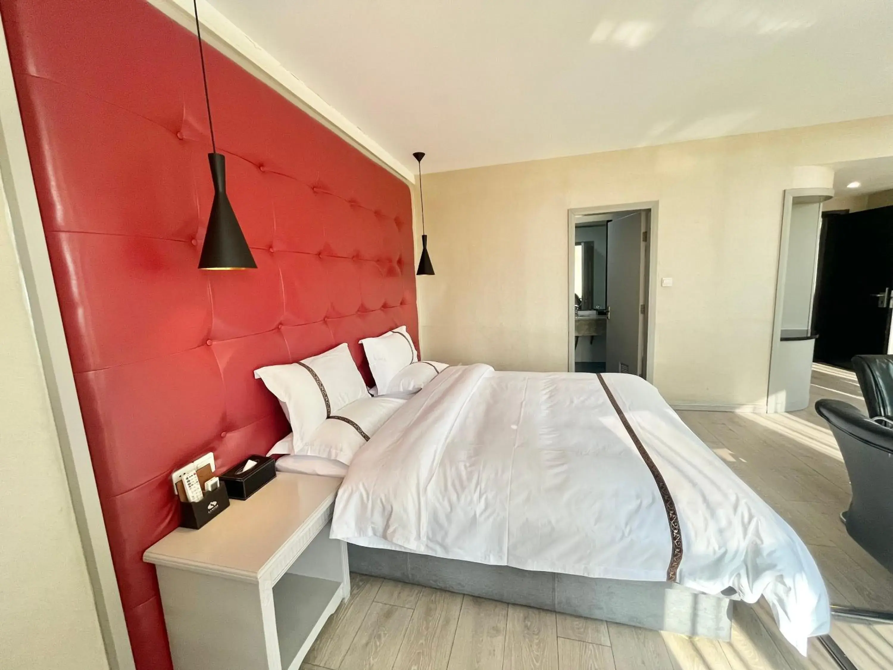 City View Double Room in Tianshui Times Hotel Zhangjiagang City View Double Room in Tianshui Times Hotel Zhangjiagang