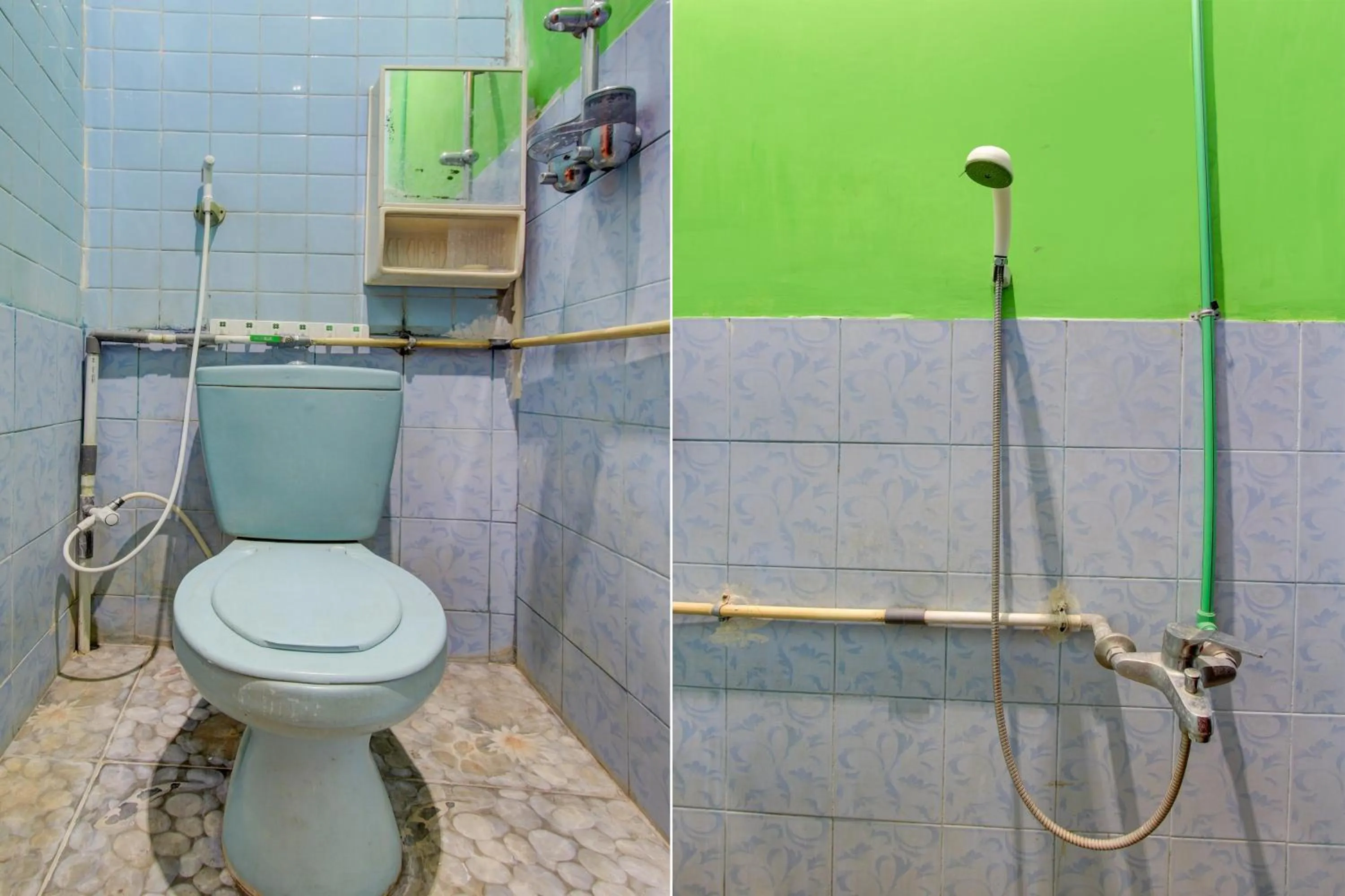 Bathroom in Hotel O Pondok Wisata Kurniawan 2NearWonogondang Camp ( Bumi Perkemahan Wonogondang )