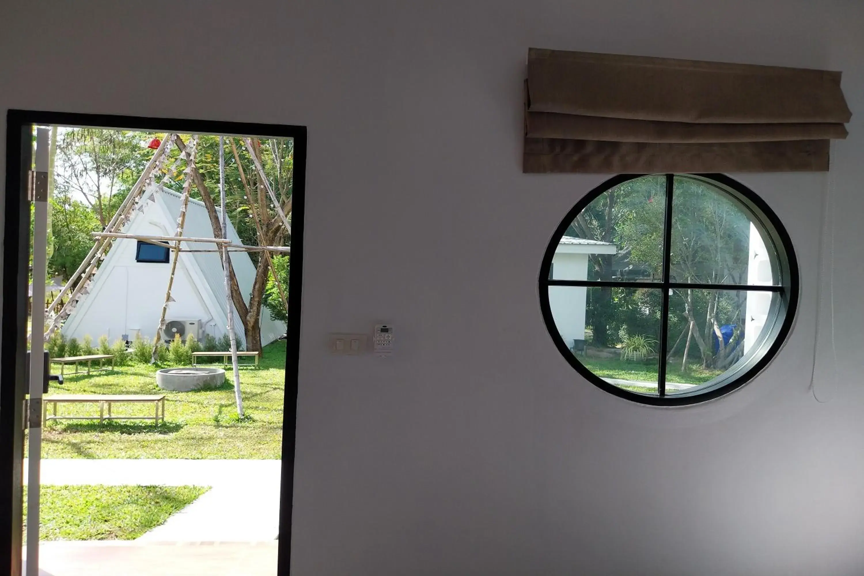 Garden view in It my life cafe x camp Garden view in It my life cafe x camp