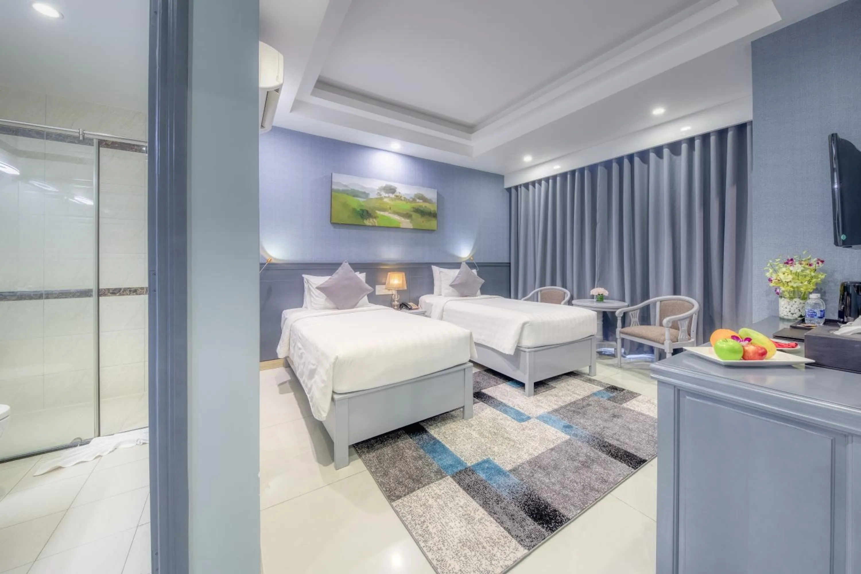 Photo of the whole room, Bed in Ocean Pearl Hotel Phu Quoc