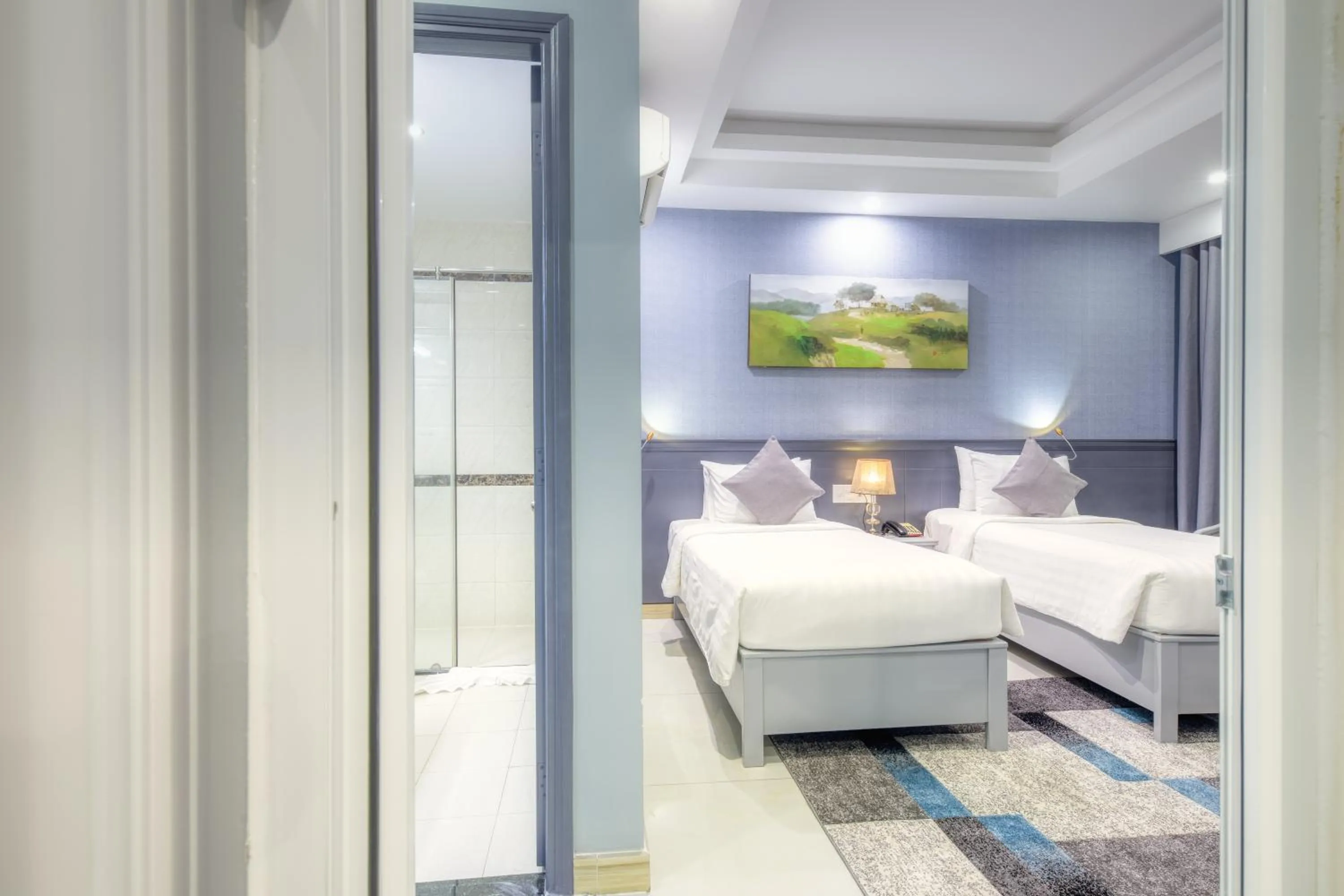 Bed in Ocean Pearl Hotel Phu Quoc