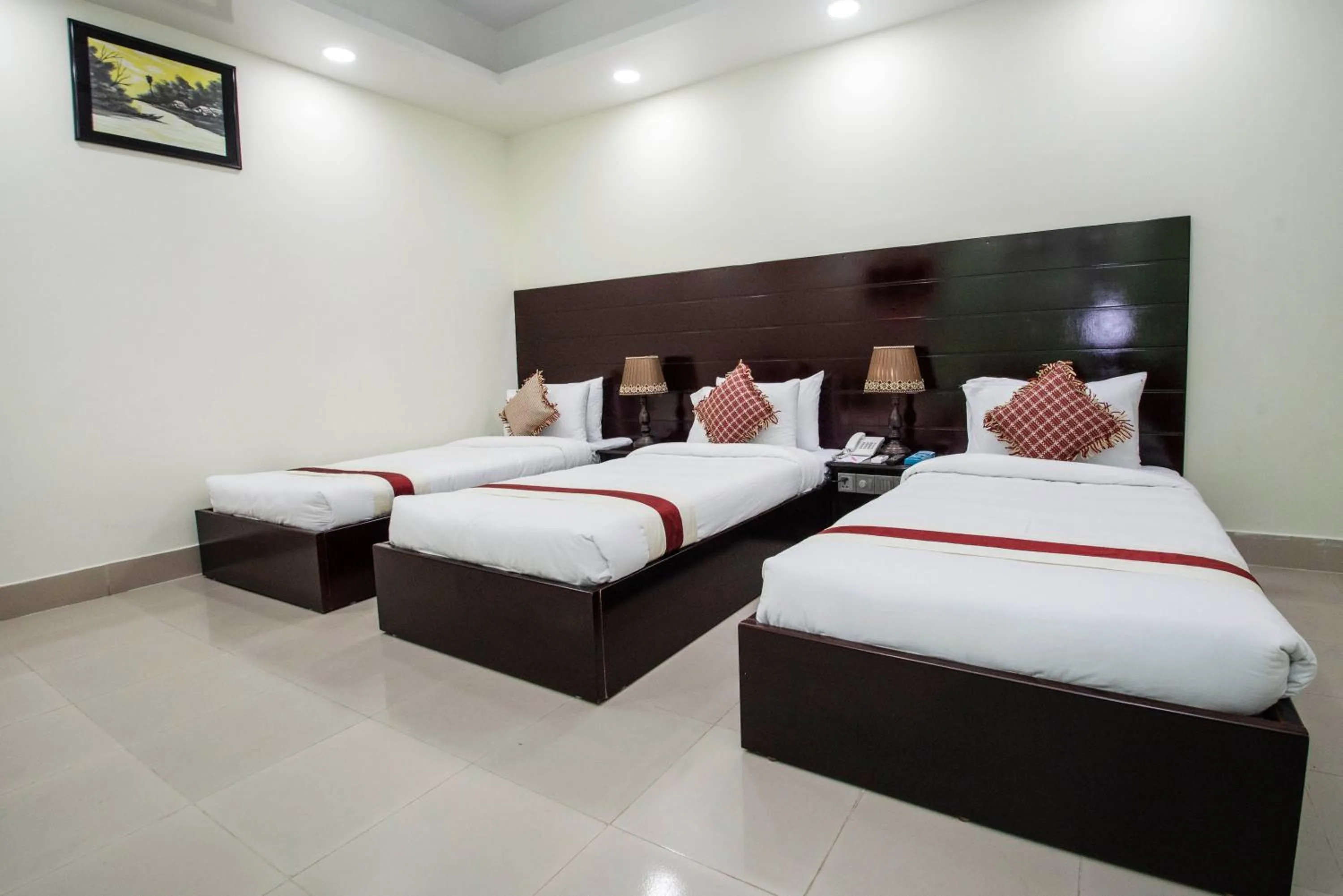 Bed in Hotel Ali Plaza