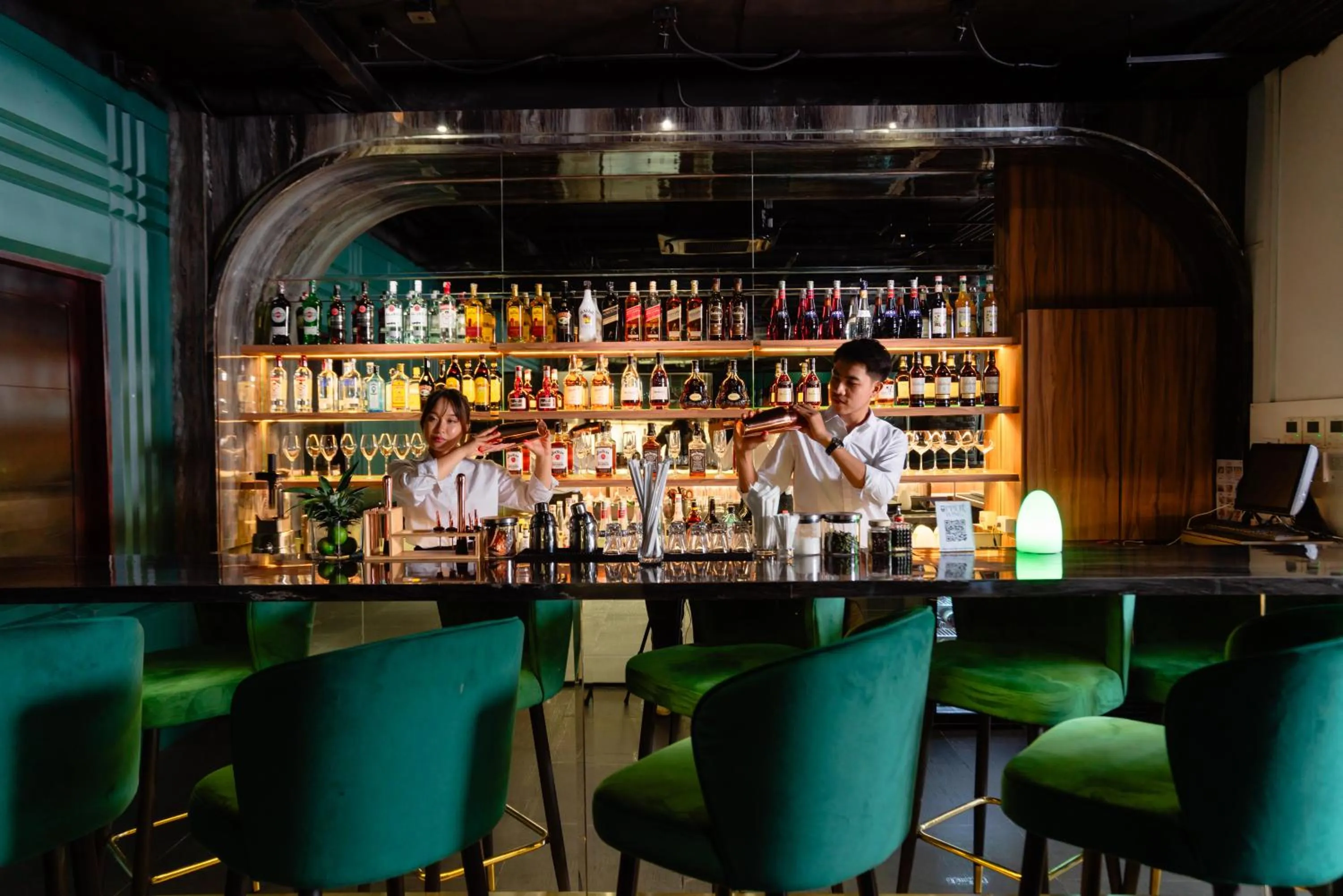 Lounge or bar in Mintra Hotel Vientiane