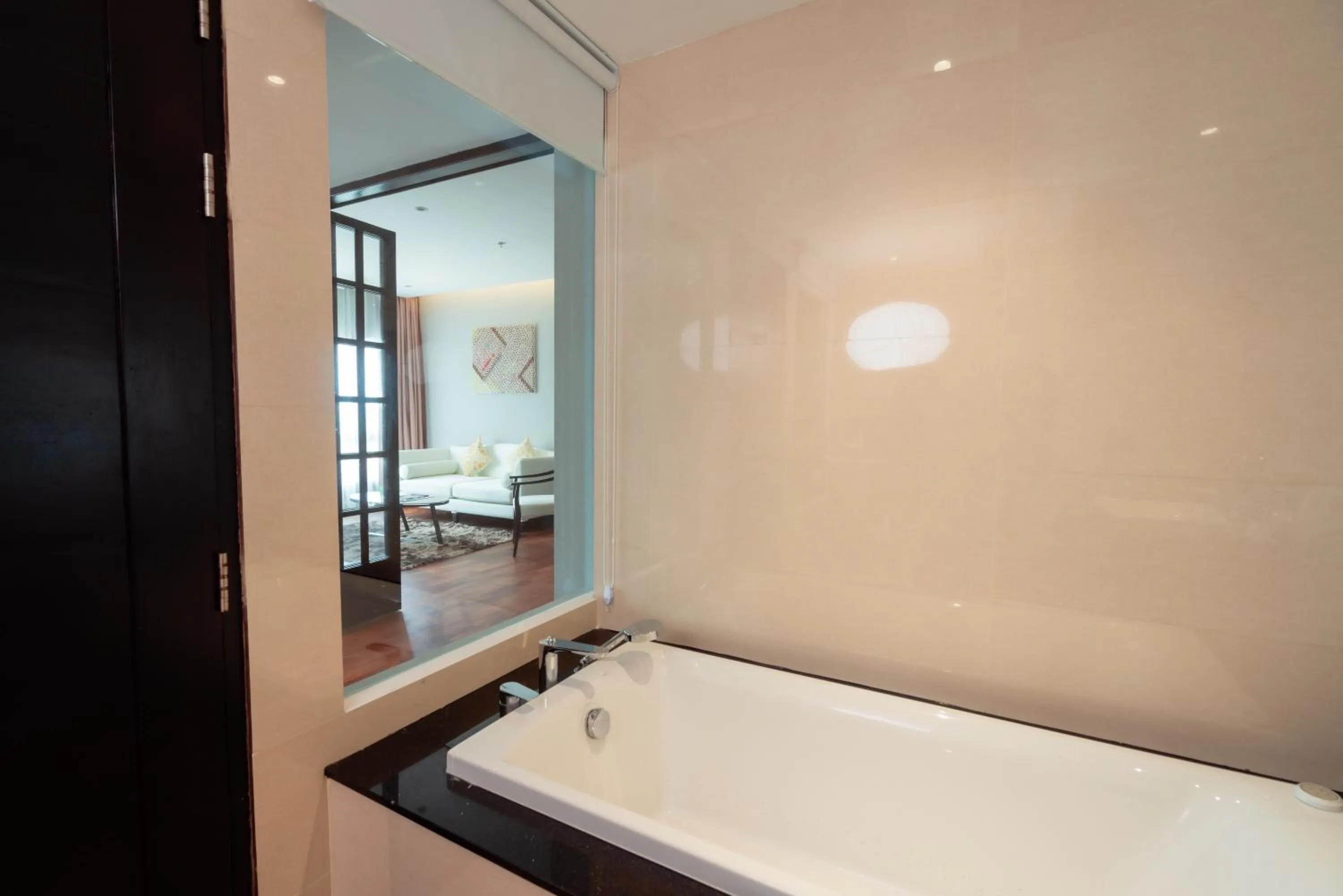 Bathroom in Mintra Hotel Vientiane