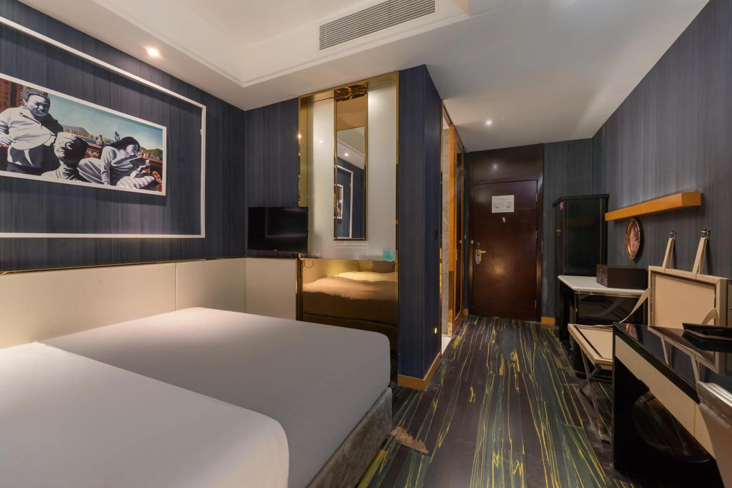 Bed in Beijing Dieshang Boutique Hotel