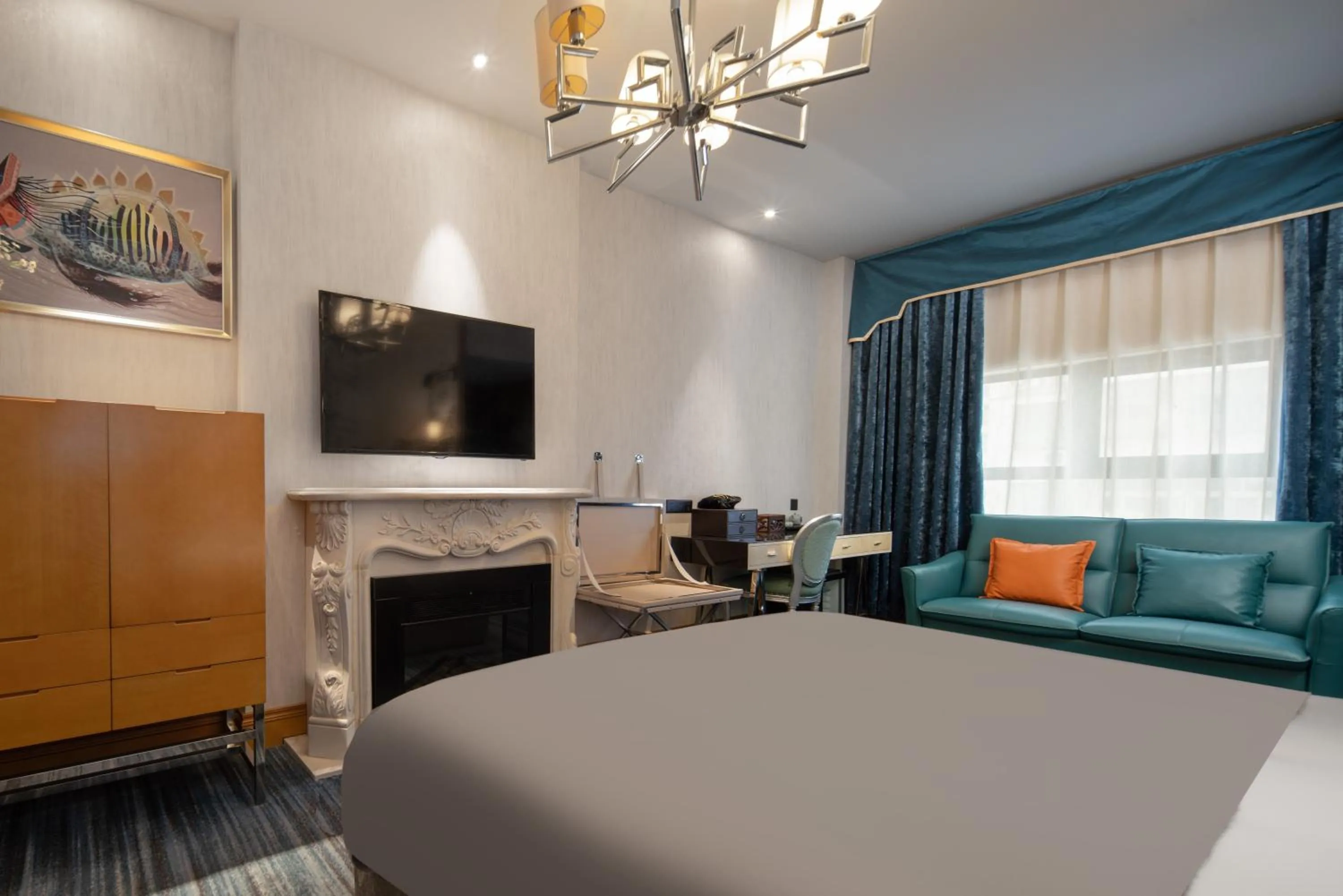 Bed in Beijing Dieshang Boutique Hotel