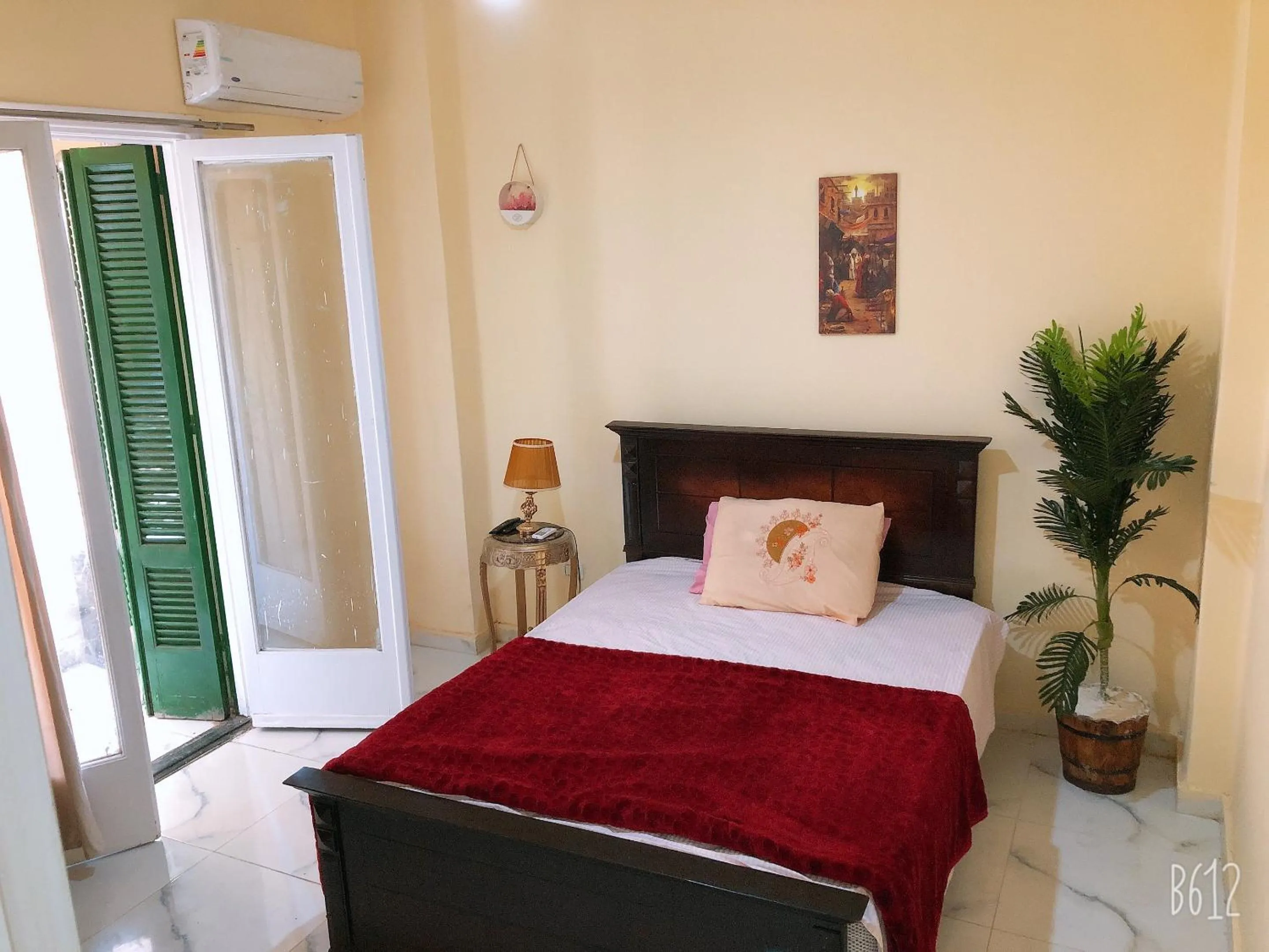 Bed in Sweet Home Downtown Cairo