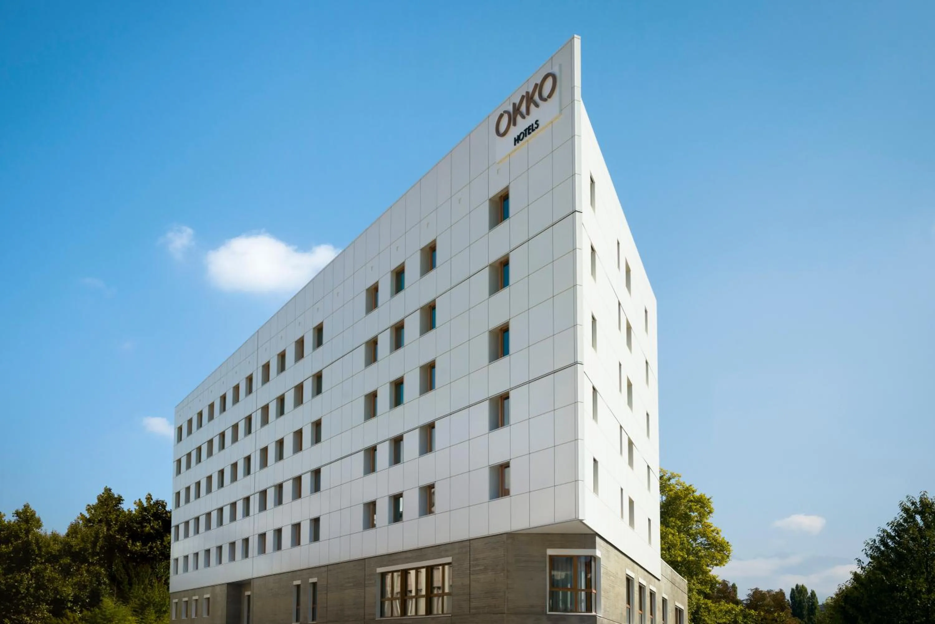 Property building in OKKO Hotels Grenoble Centre