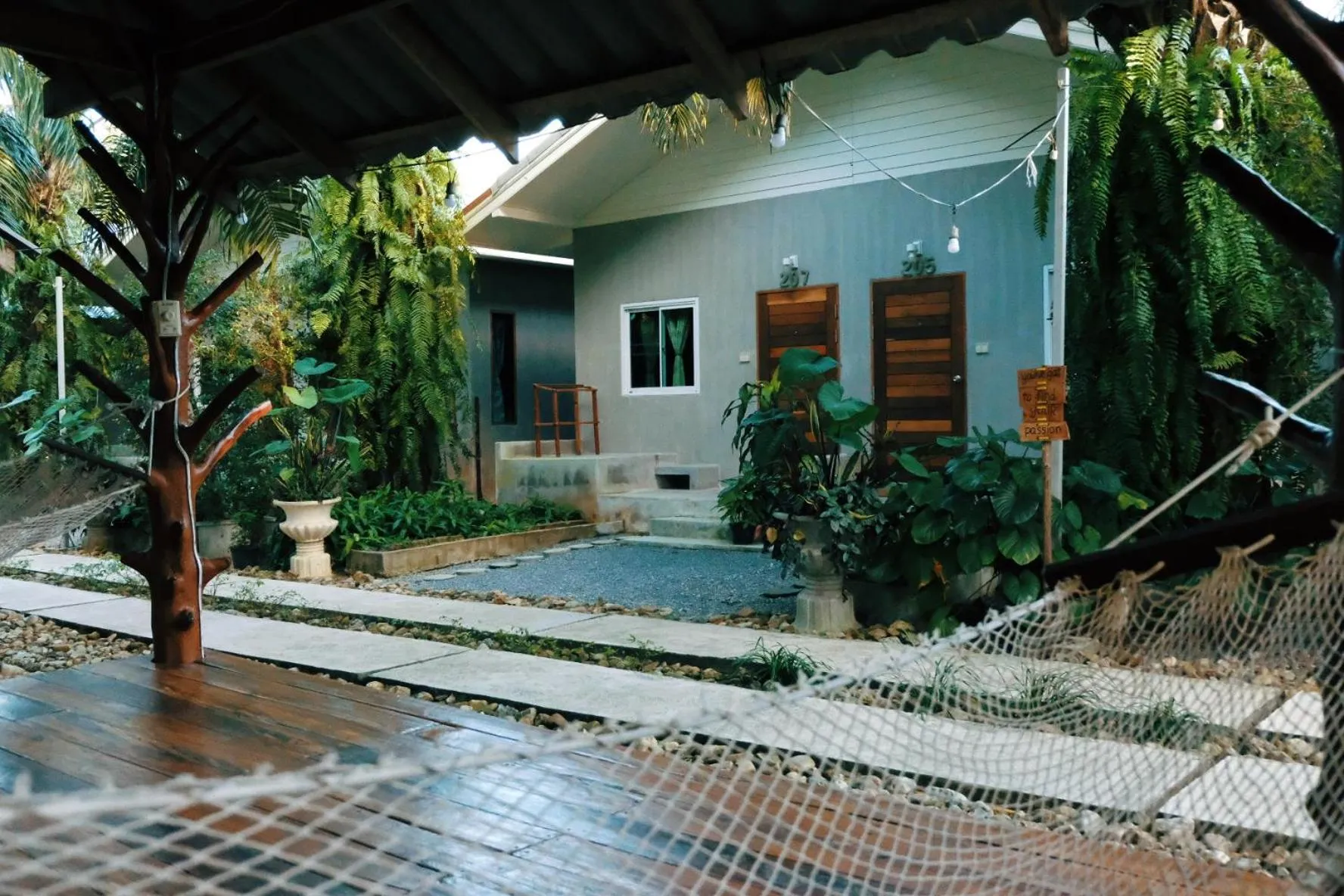 Balcony/Terrace in Le Pes Villas