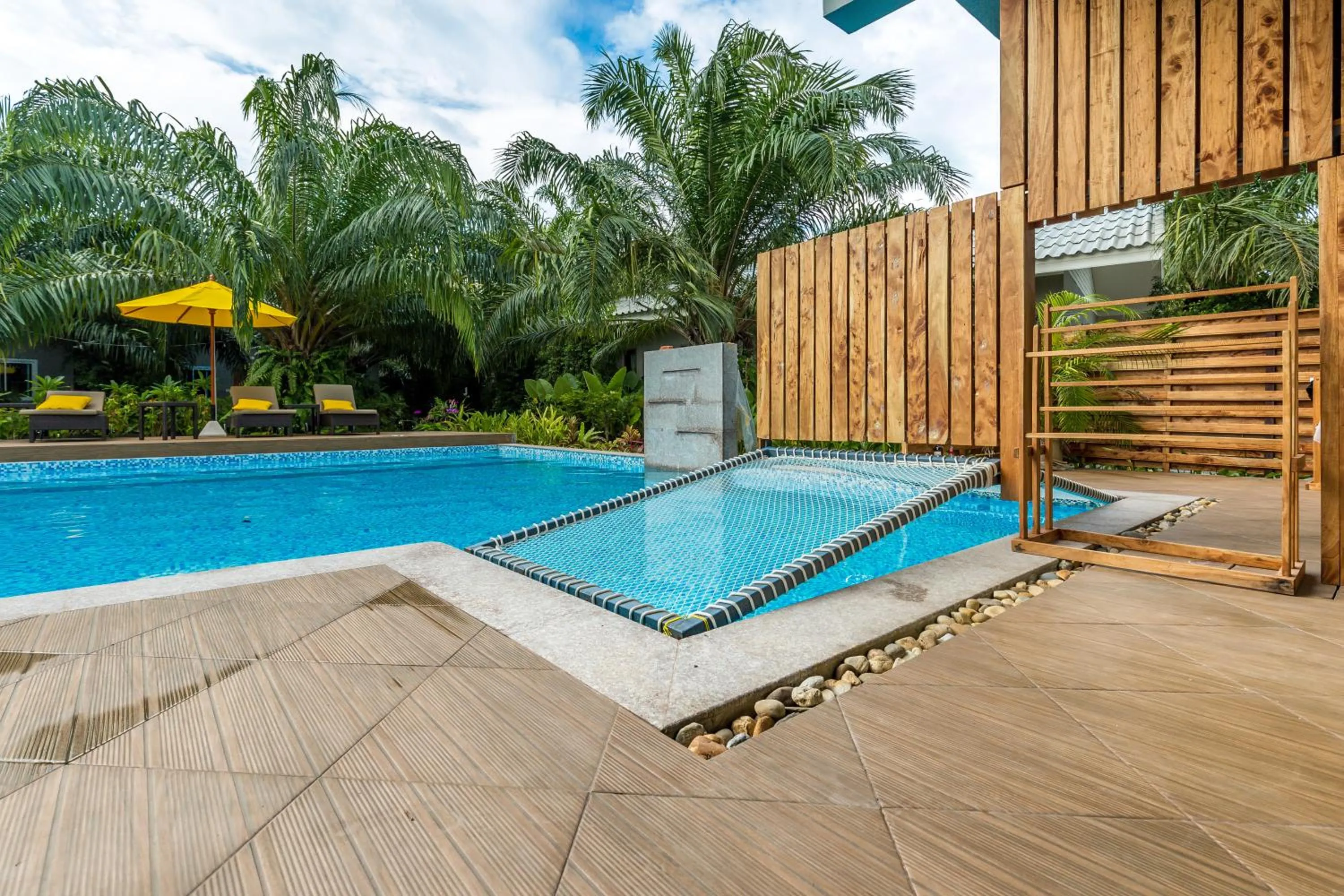 Balcony/Terrace in Le Pes Villas