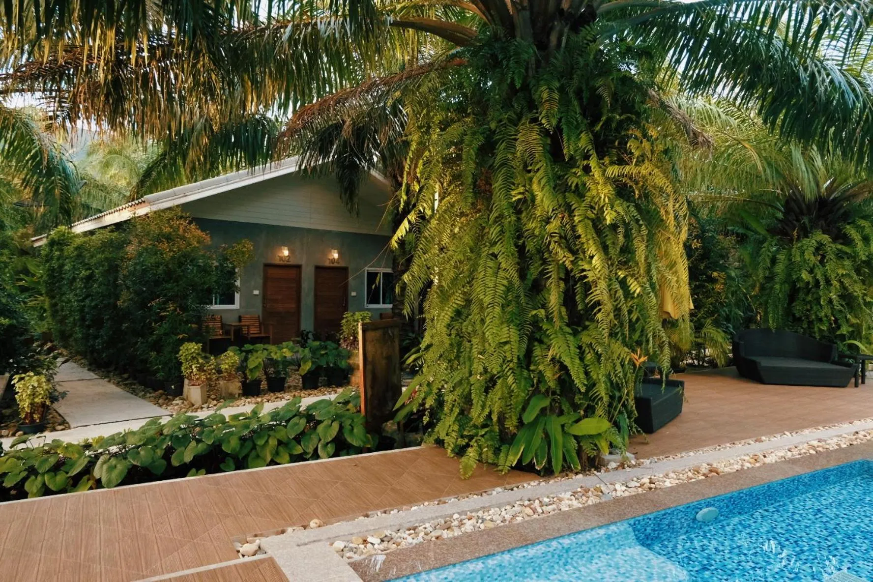 Swimming pool in Le Pes Villas