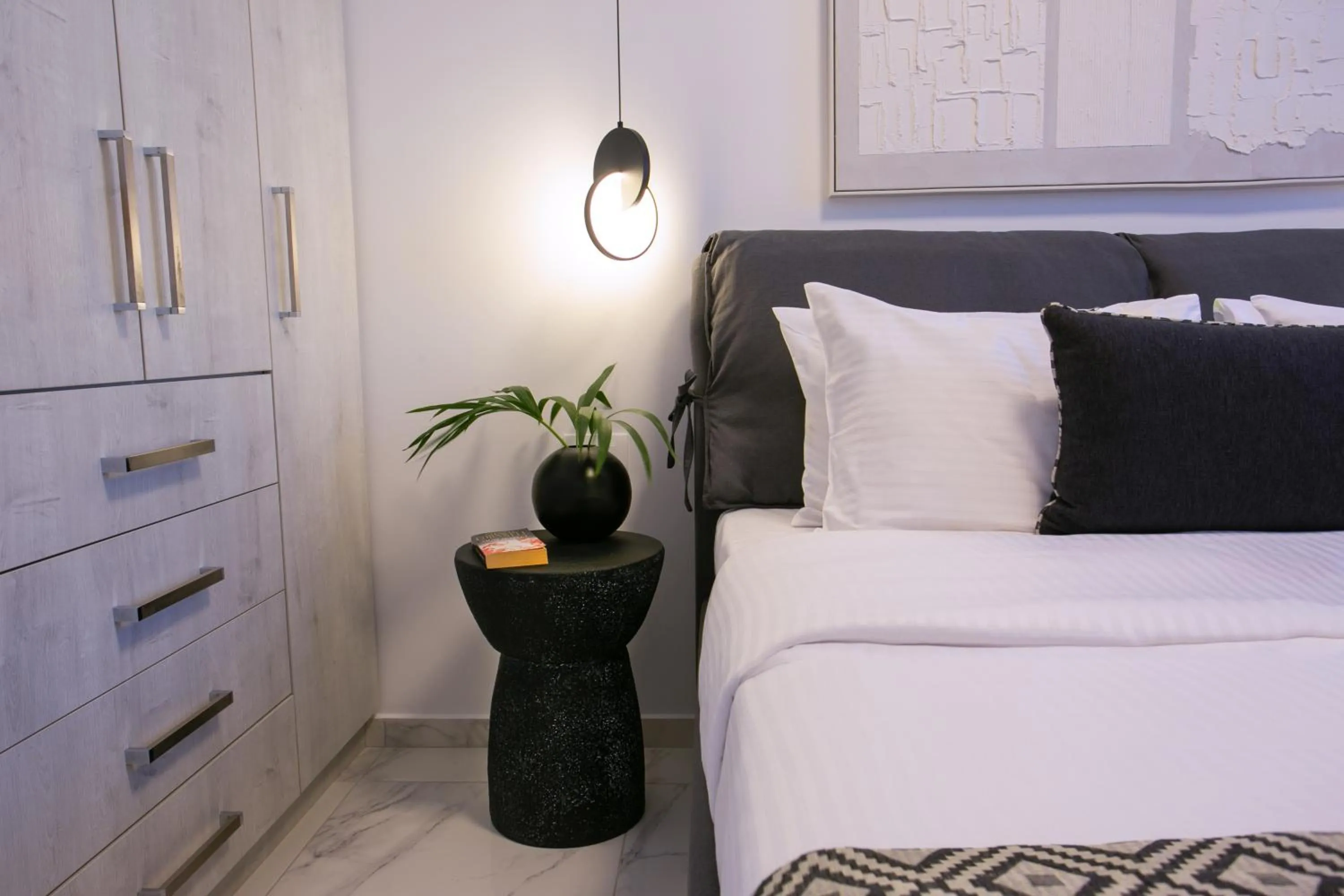 Bed in EPICENTER LUXURY RESIDENCE
