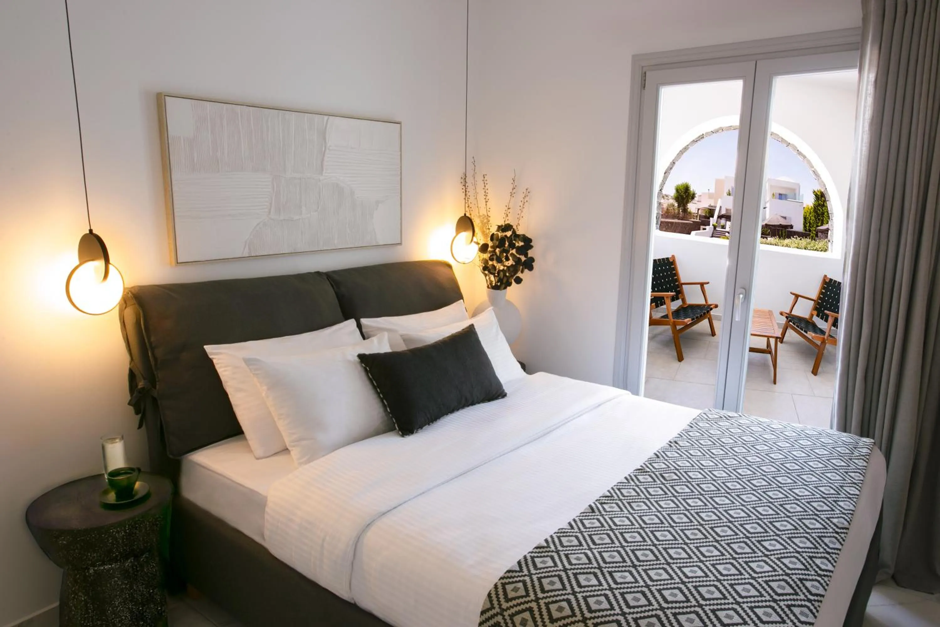 Bed in EPICENTER LUXURY RESIDENCE