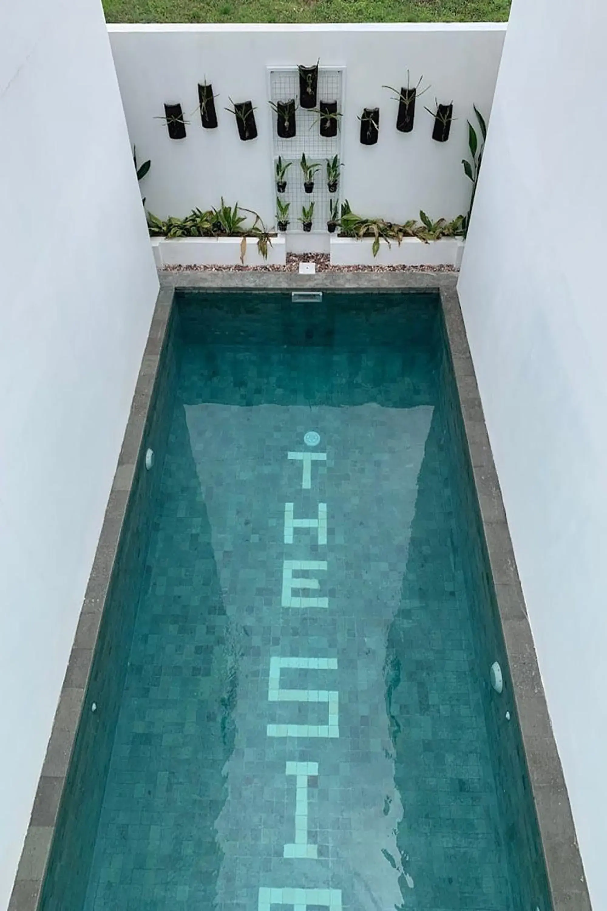 Pool view in The Simore Pool view in The Simore