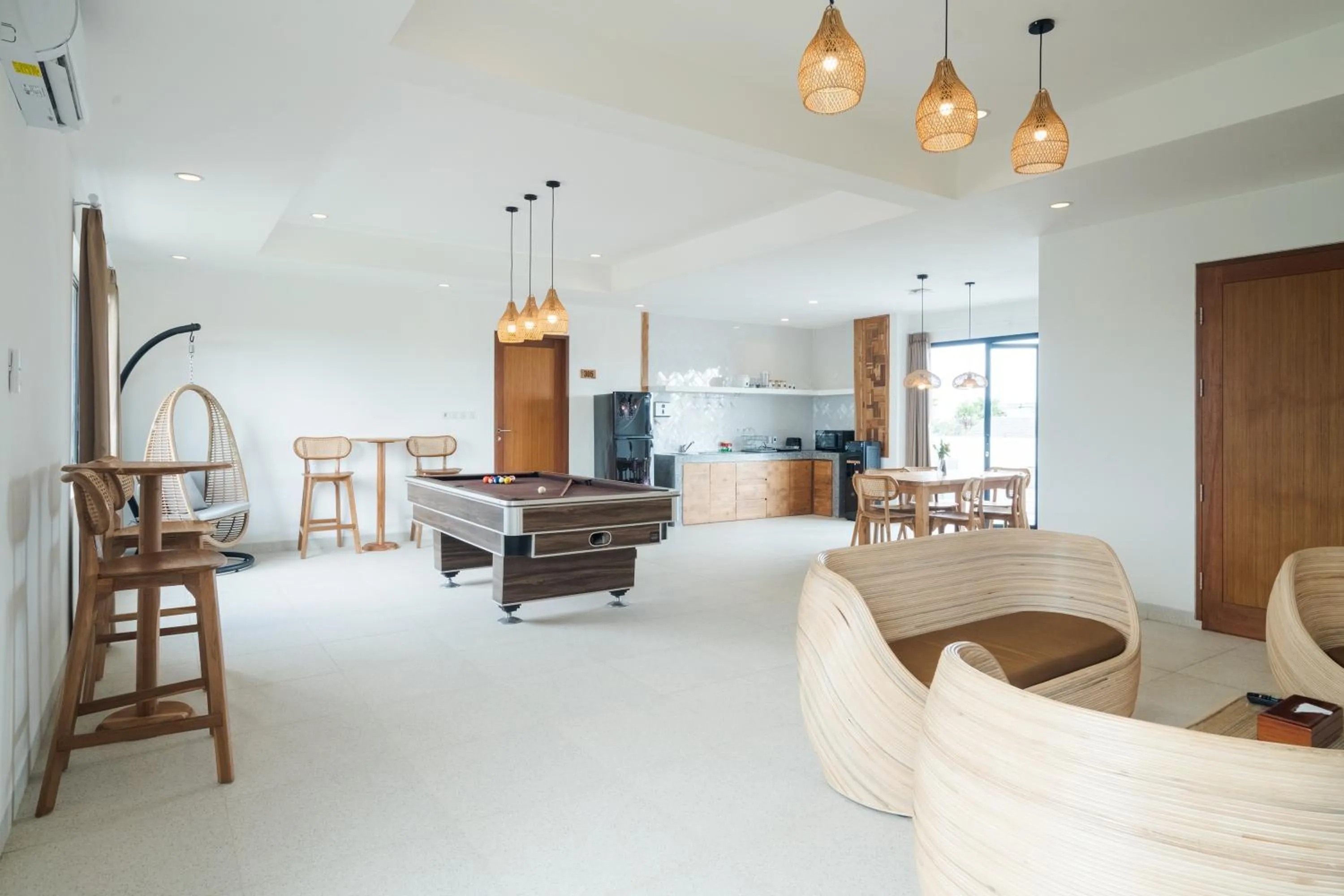 Living room in The Simore