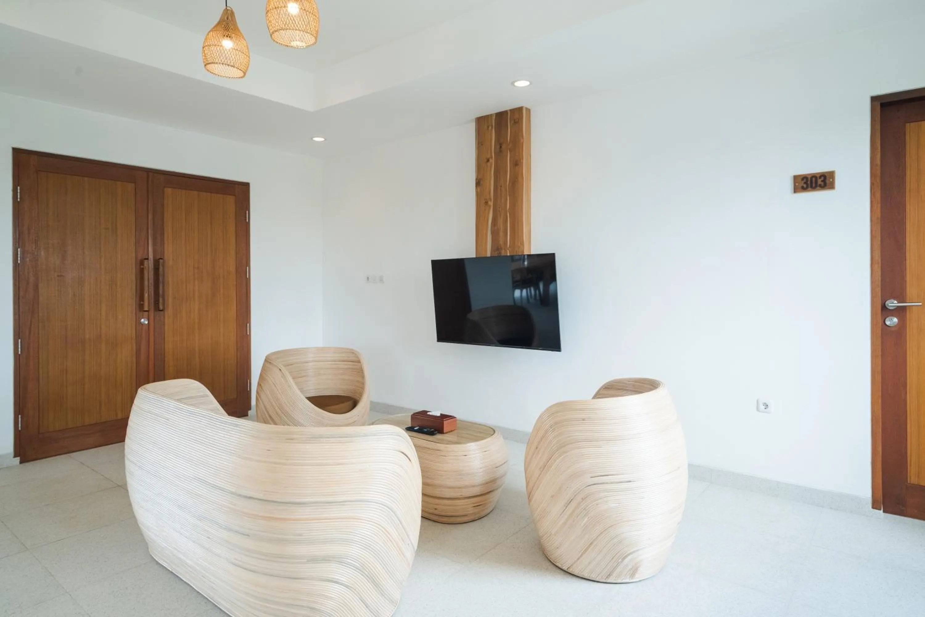 Living room in The Simore