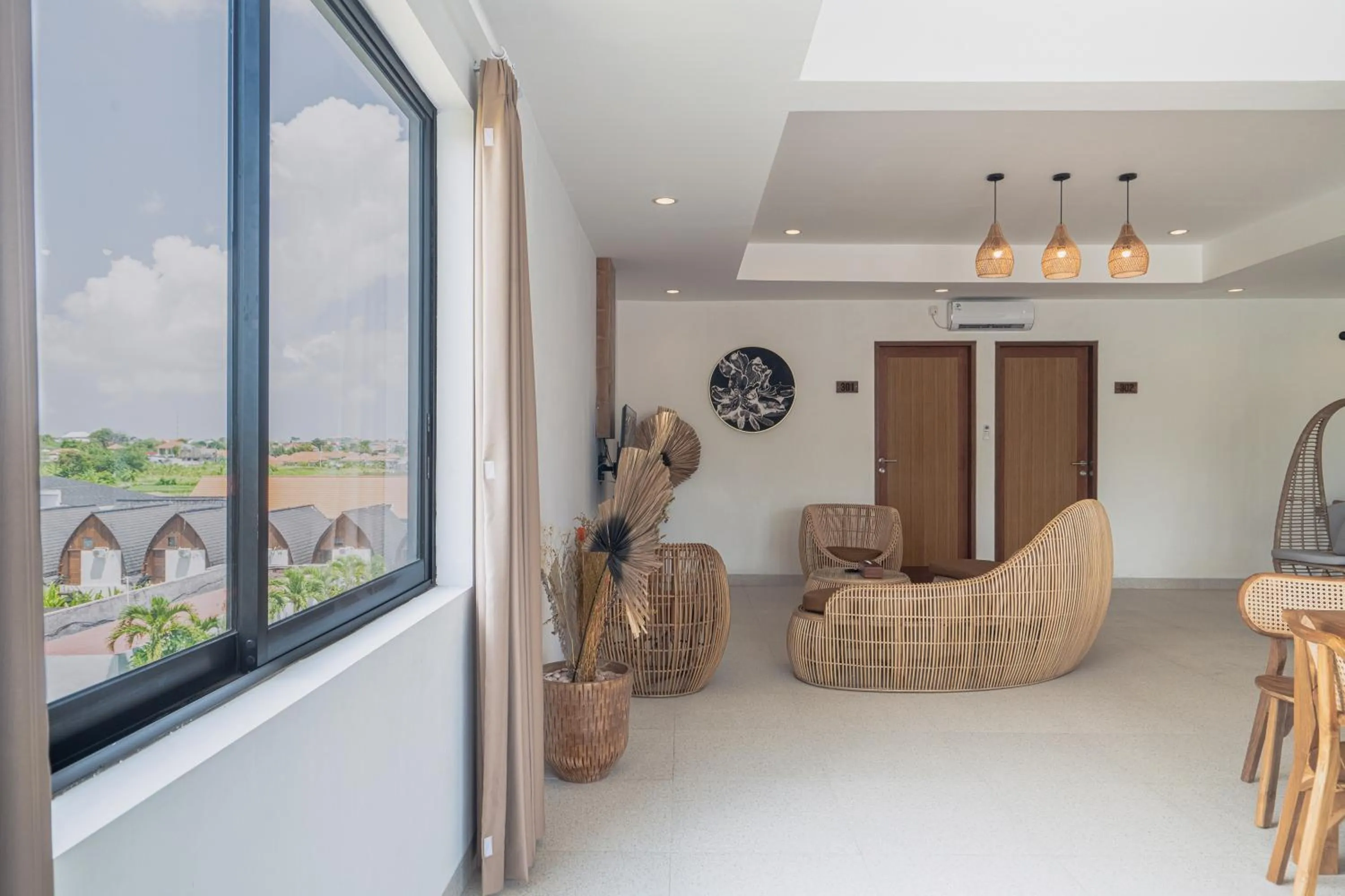 Living room in The Simore