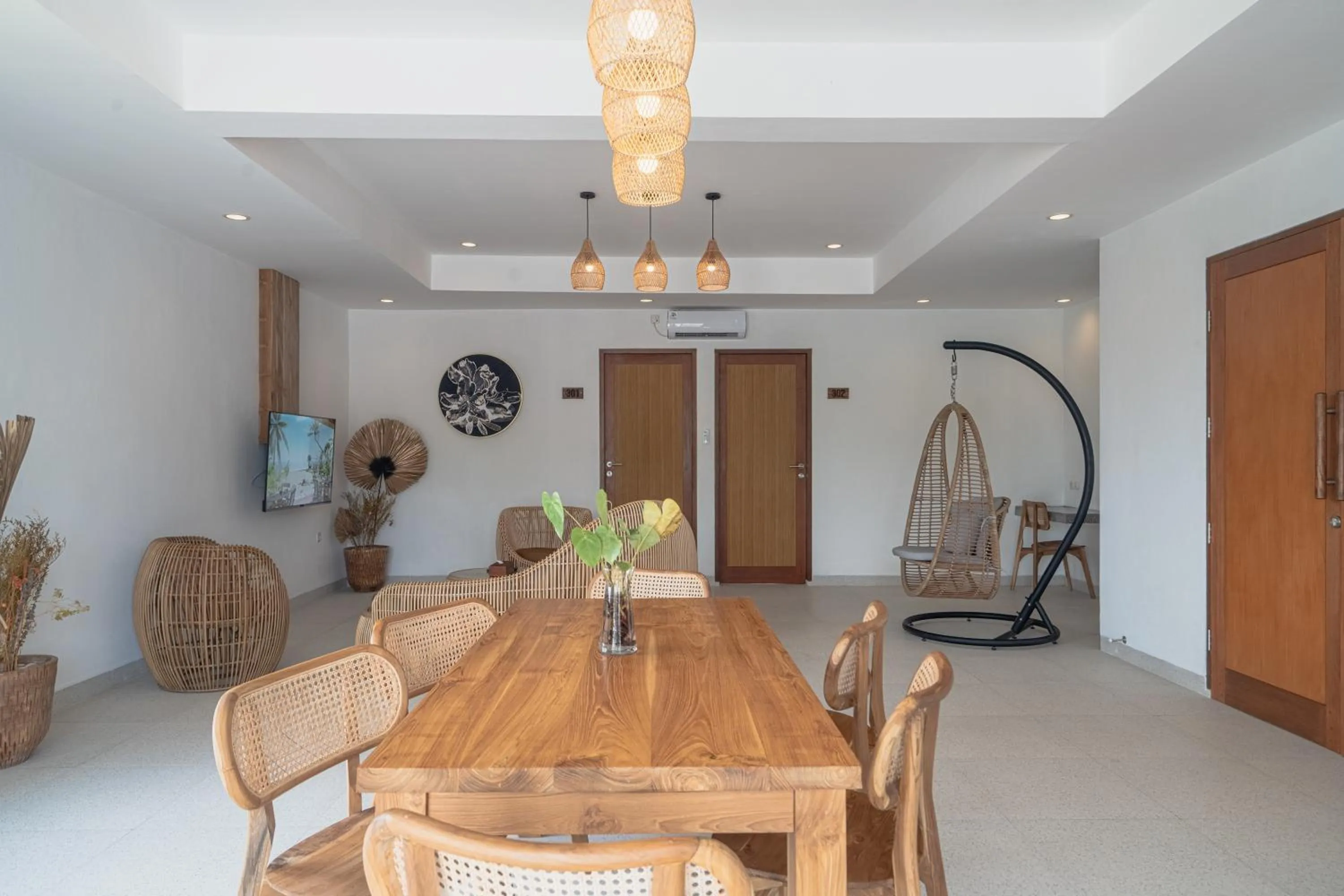 Living room in The Simore