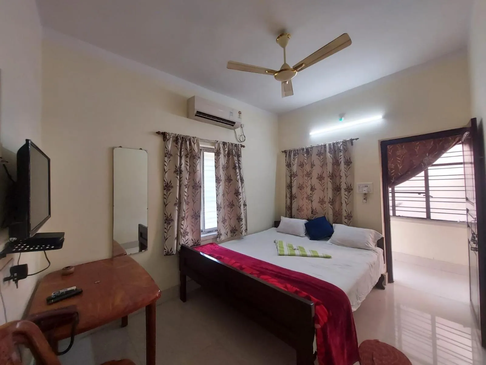 Bed in Rajlaxmi Resort - Pure Veg