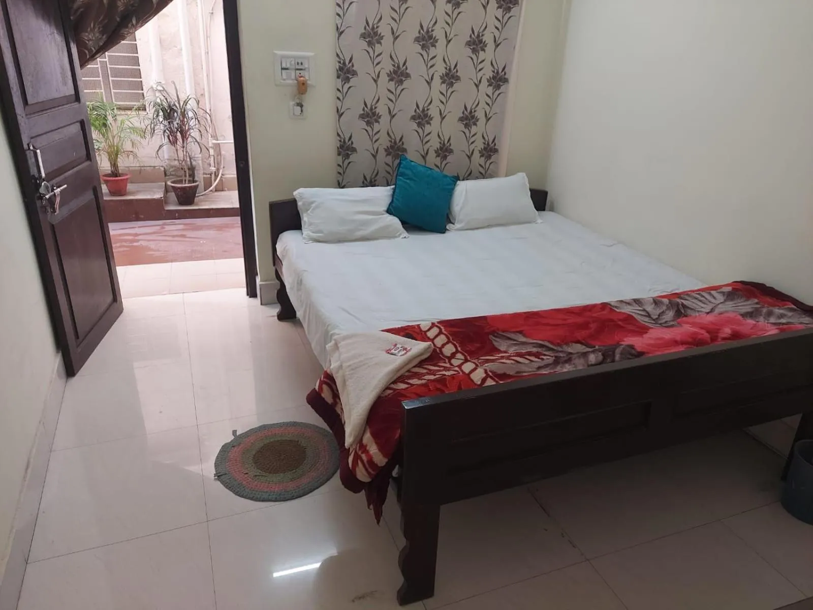 Bed in Rajlaxmi Resort - Pure Veg