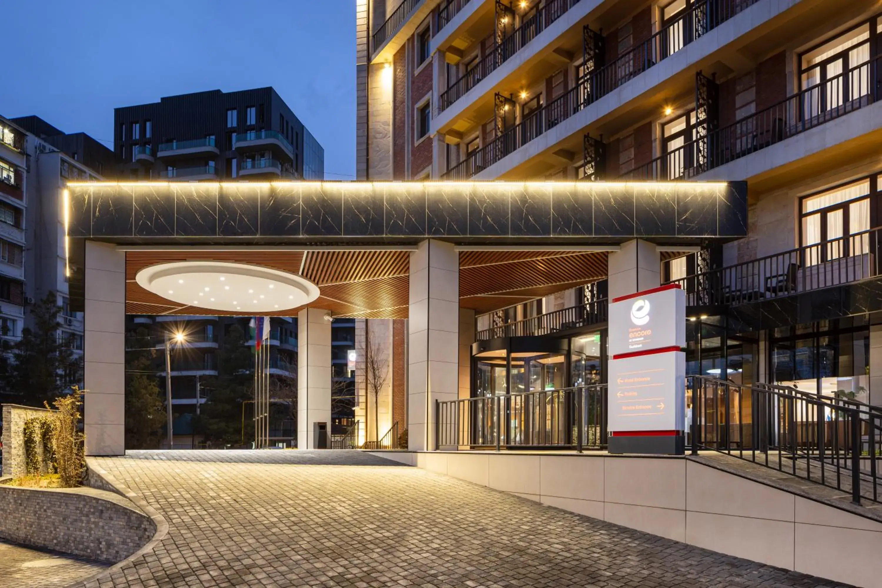 Property building in Ramada Encore by Wyndham Tashkent Property building in Ramada Encore by Wyndham Tashkent