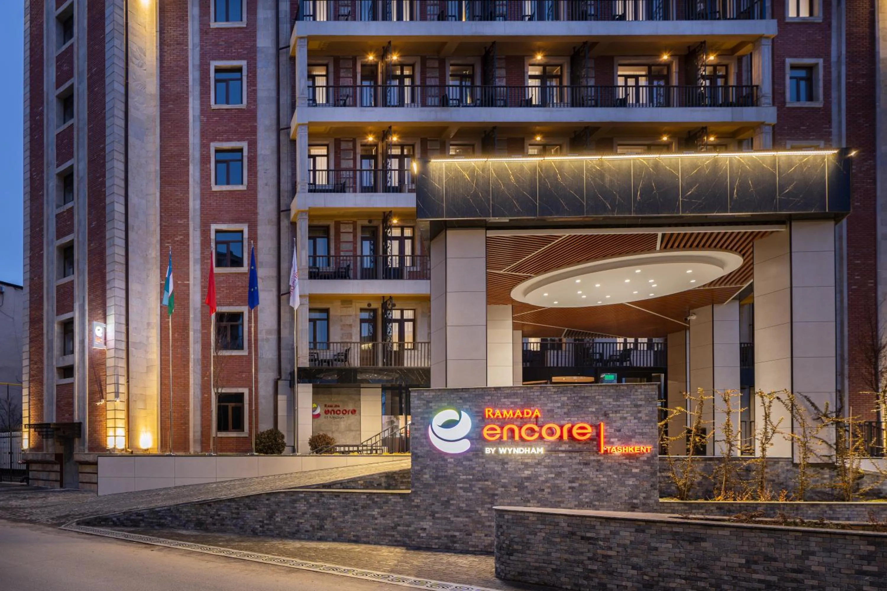 Property building in Ramada Encore by Wyndham Tashkent