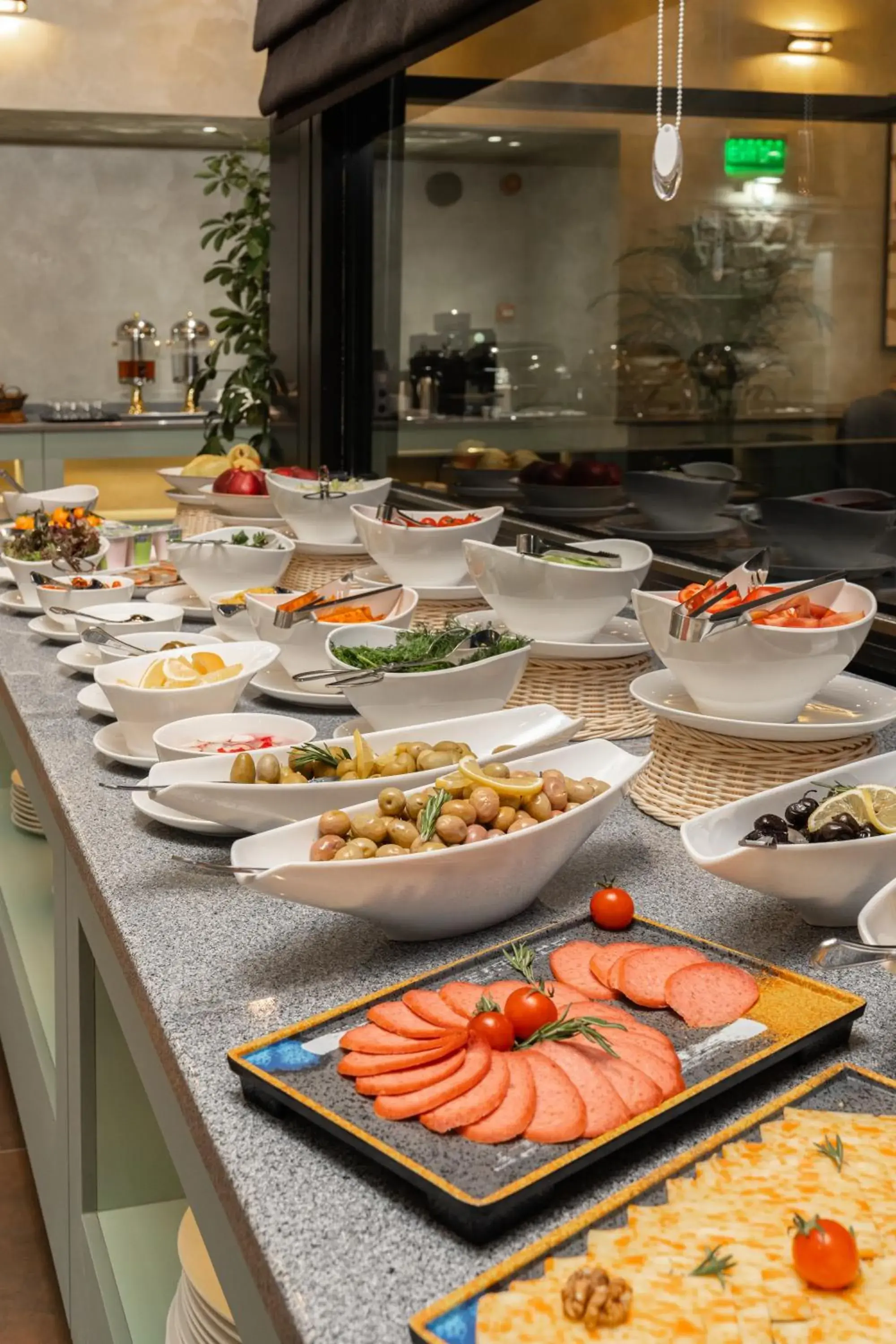 Buffet breakfast in Ramada Encore by Wyndham Tashkent Buffet breakfast in Ramada Encore by Wyndham Tashkent