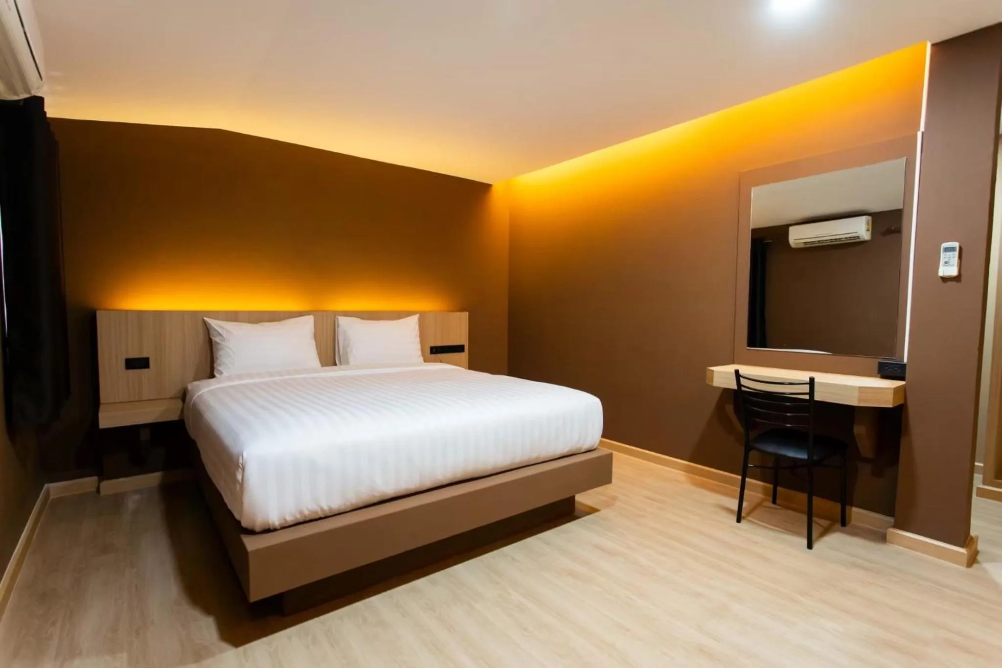 Bed in S3 Hotel (Rayong)