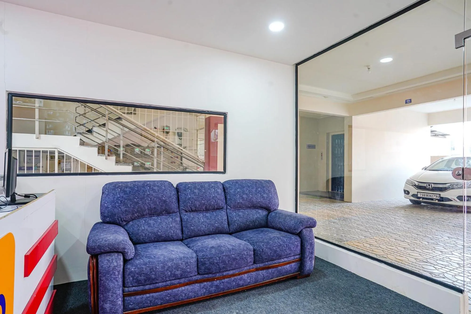 Seating area in FabHotel Q Suites - Nr Kavuri Hills, Madhapur