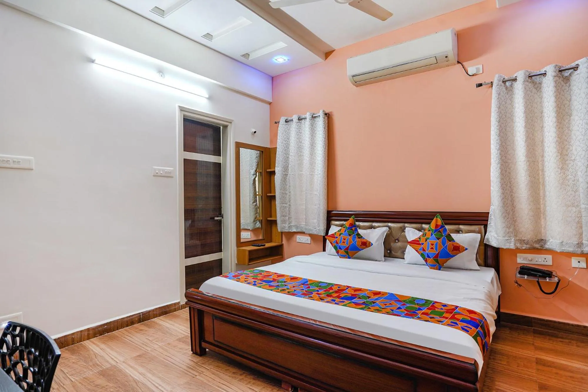 Bed in FabHotel Q Suites - Nr Kavuri Hills, Madhapur