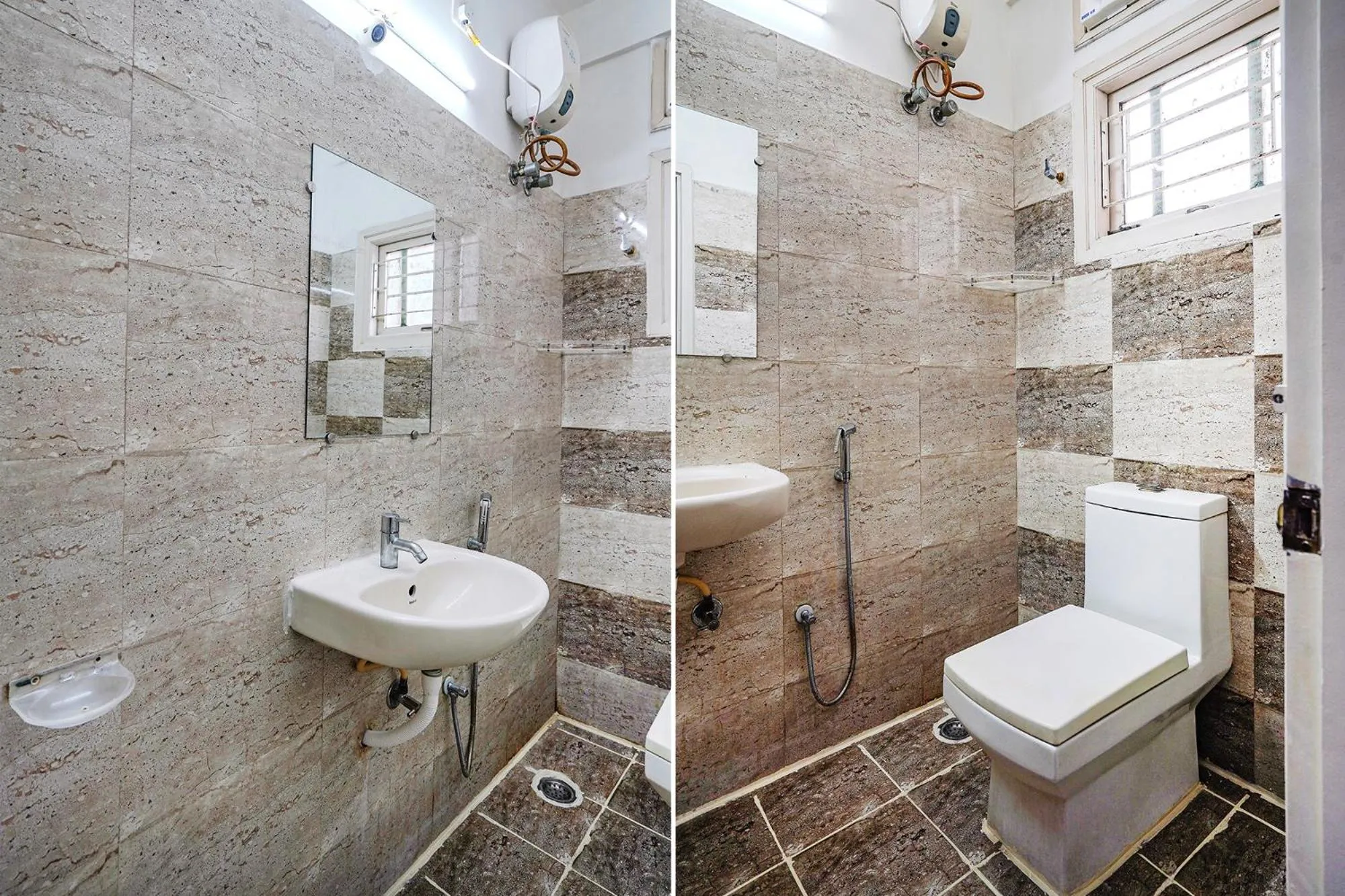 Bathroom in FabHotel Q Suites - Nr Kavuri Hills, Madhapur