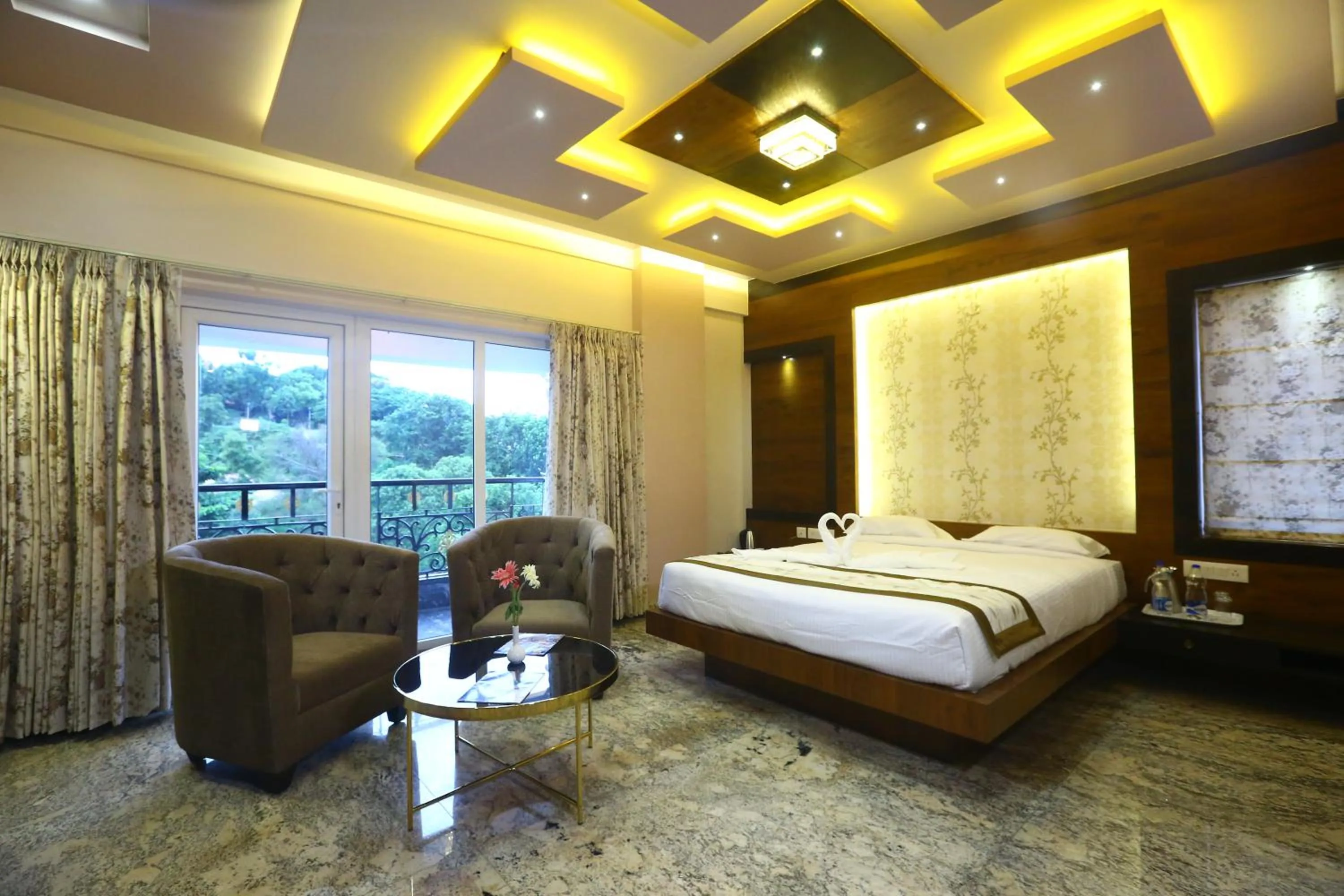 Bed in Hotel White Rock