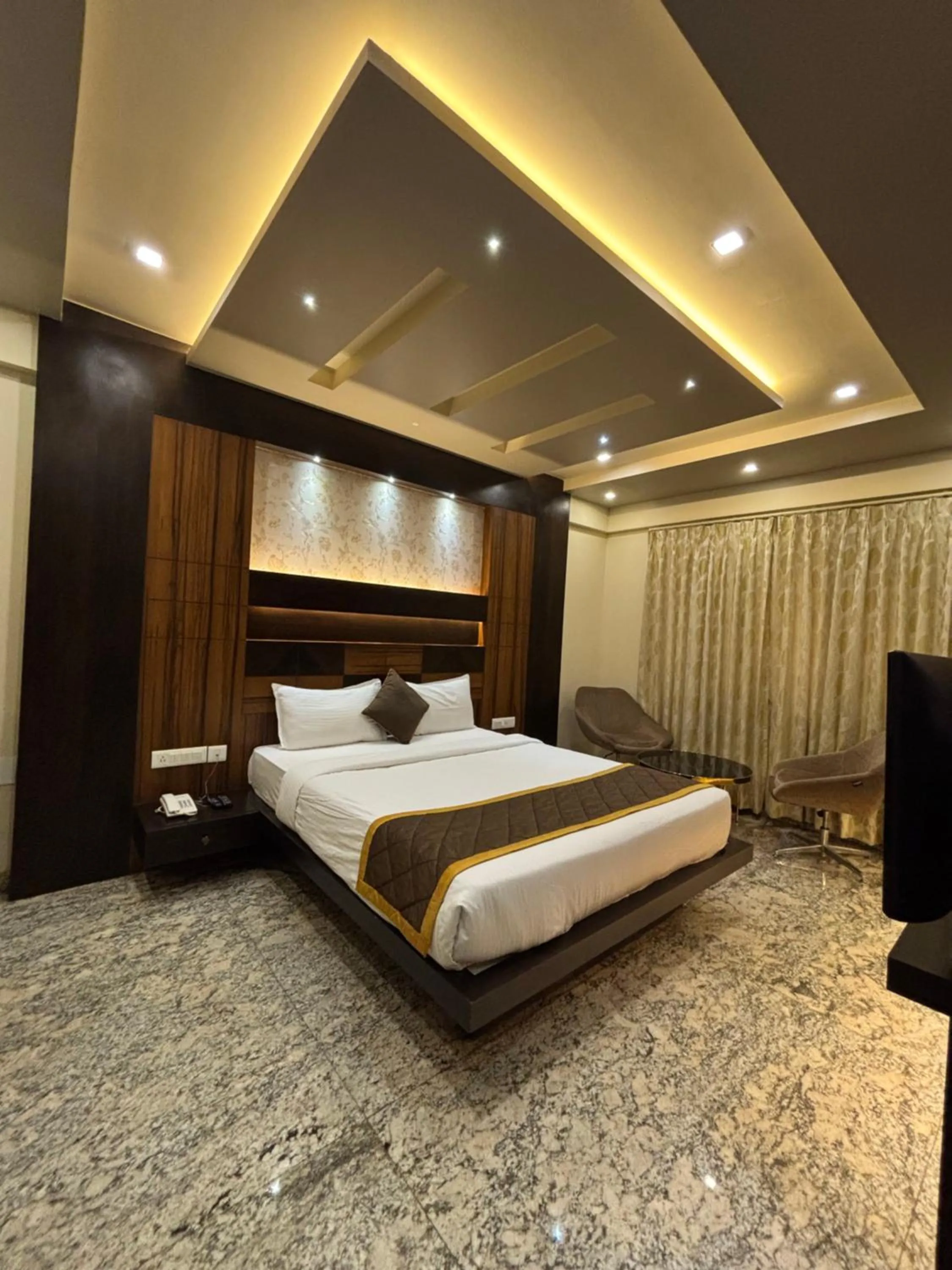 Bed in Hotel White Rock