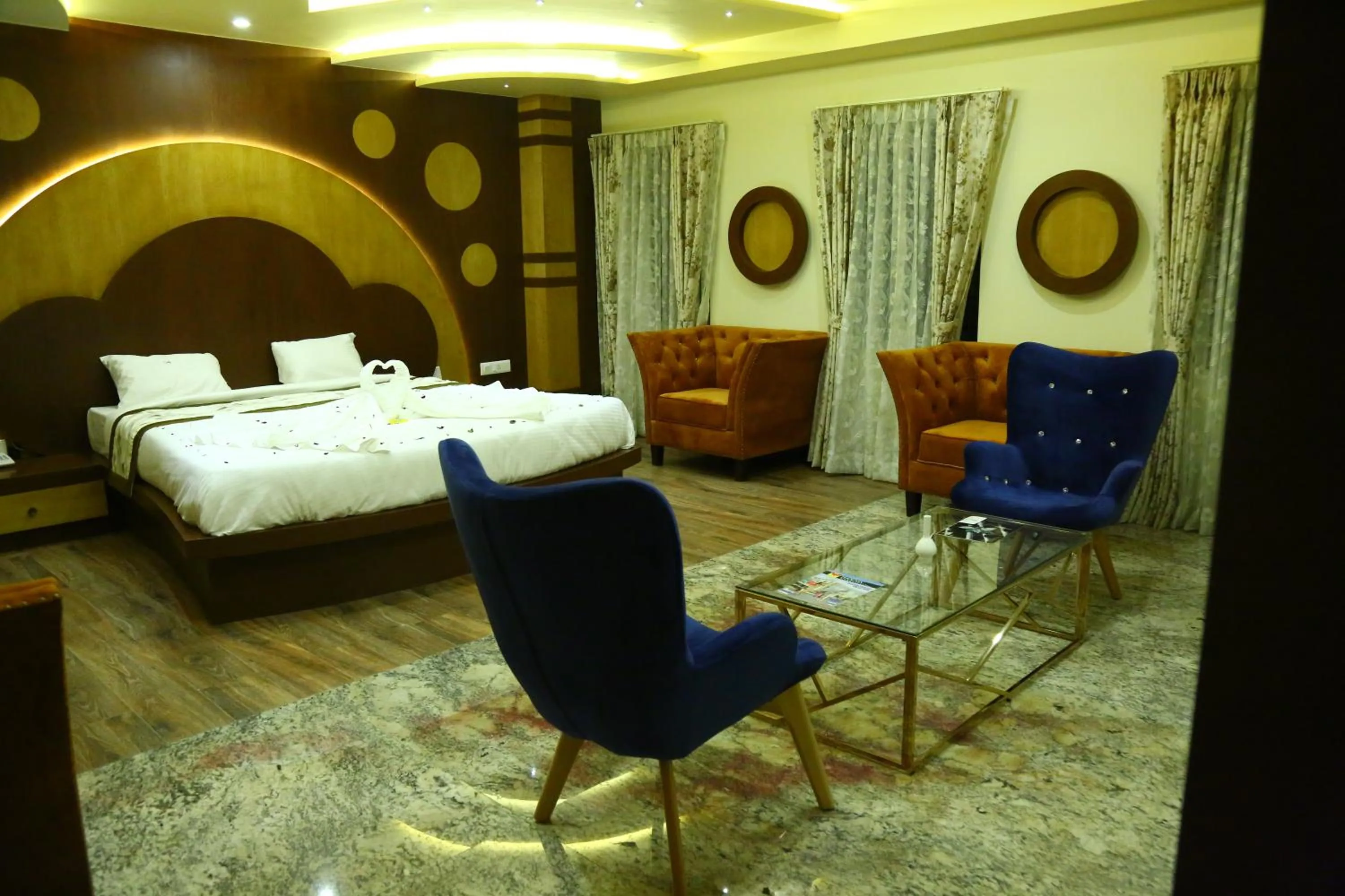 Bed in Hotel White Rock