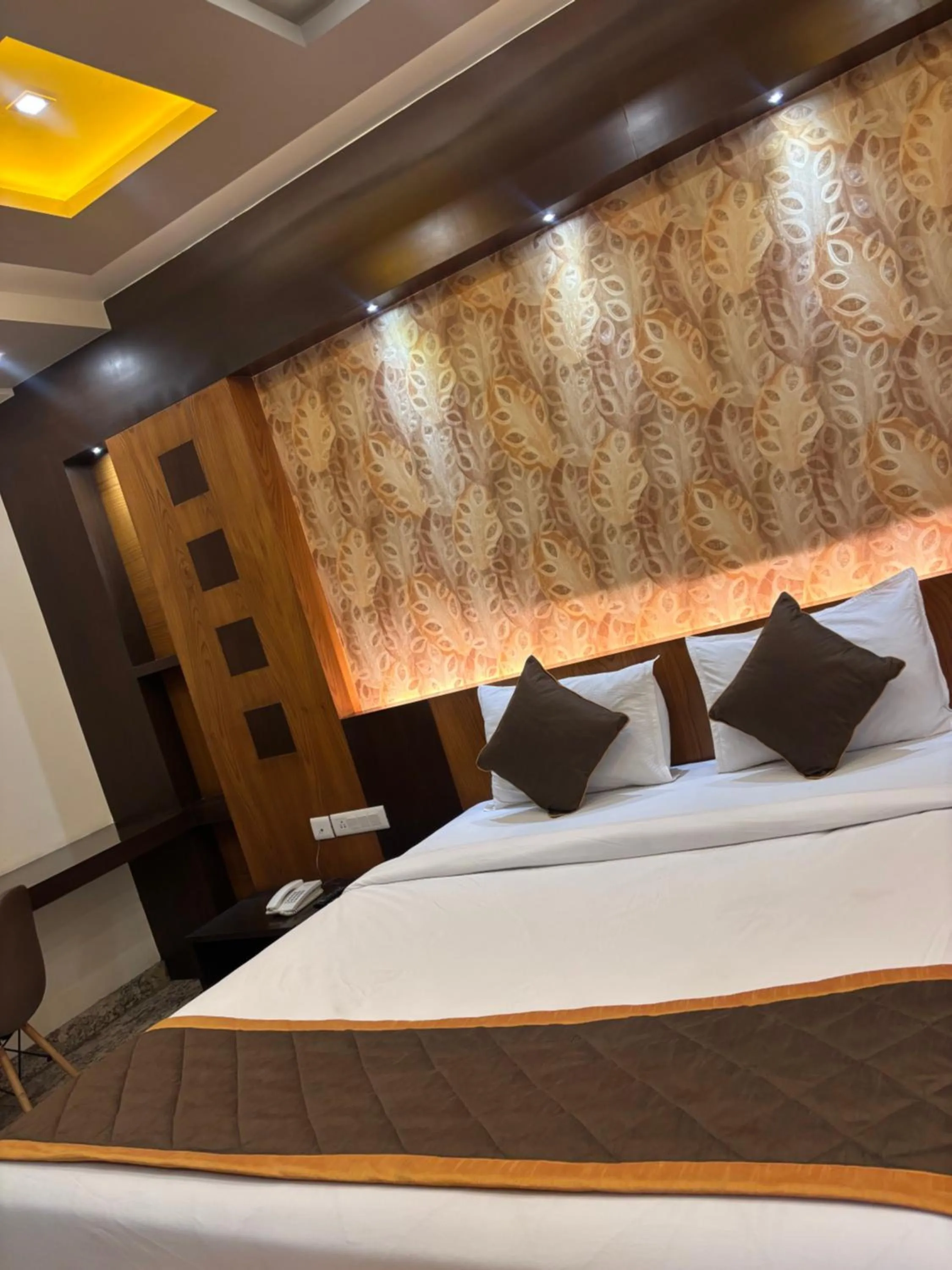 Bed in Hotel White Rock