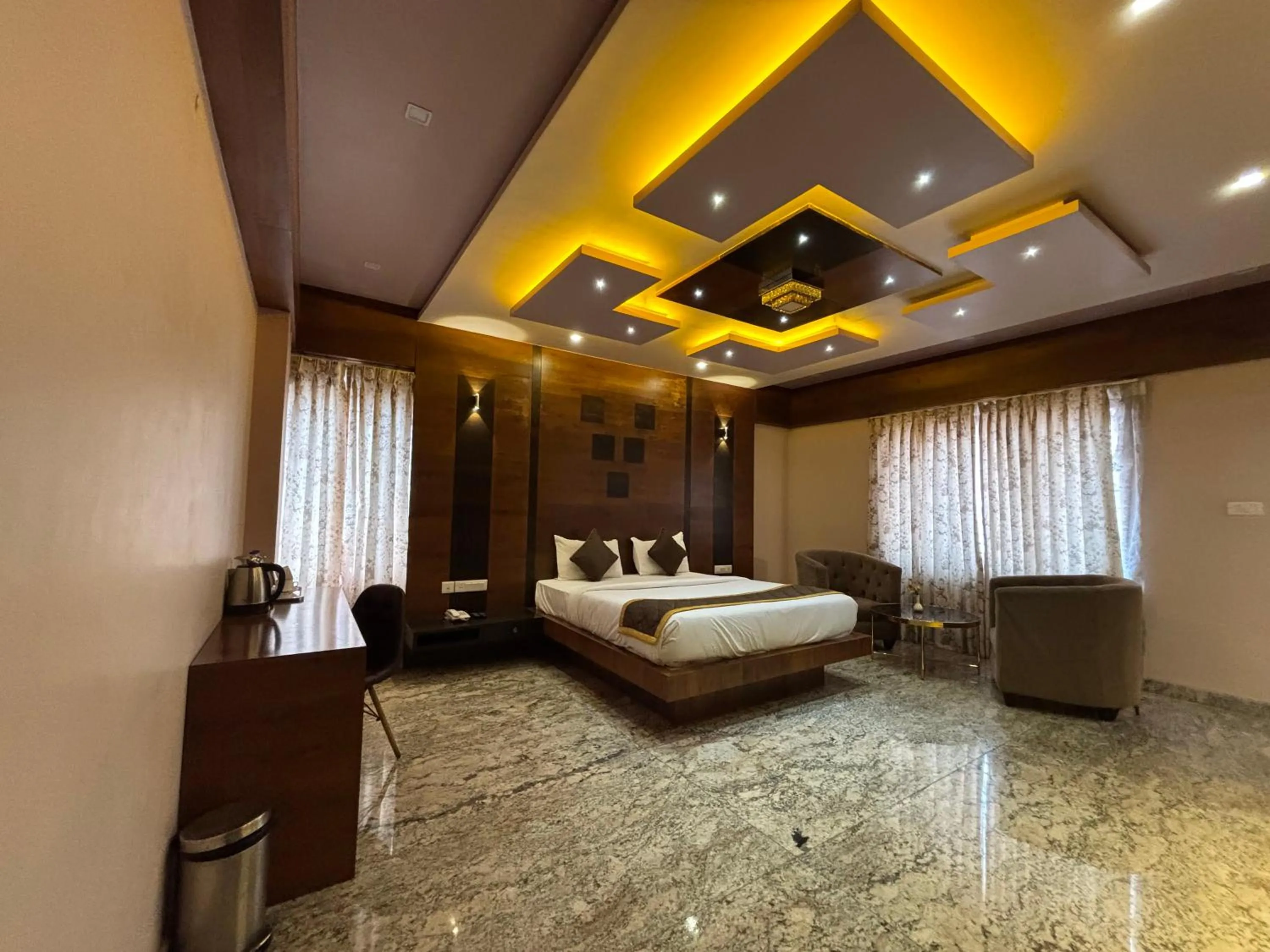 Bed in Hotel White Rock