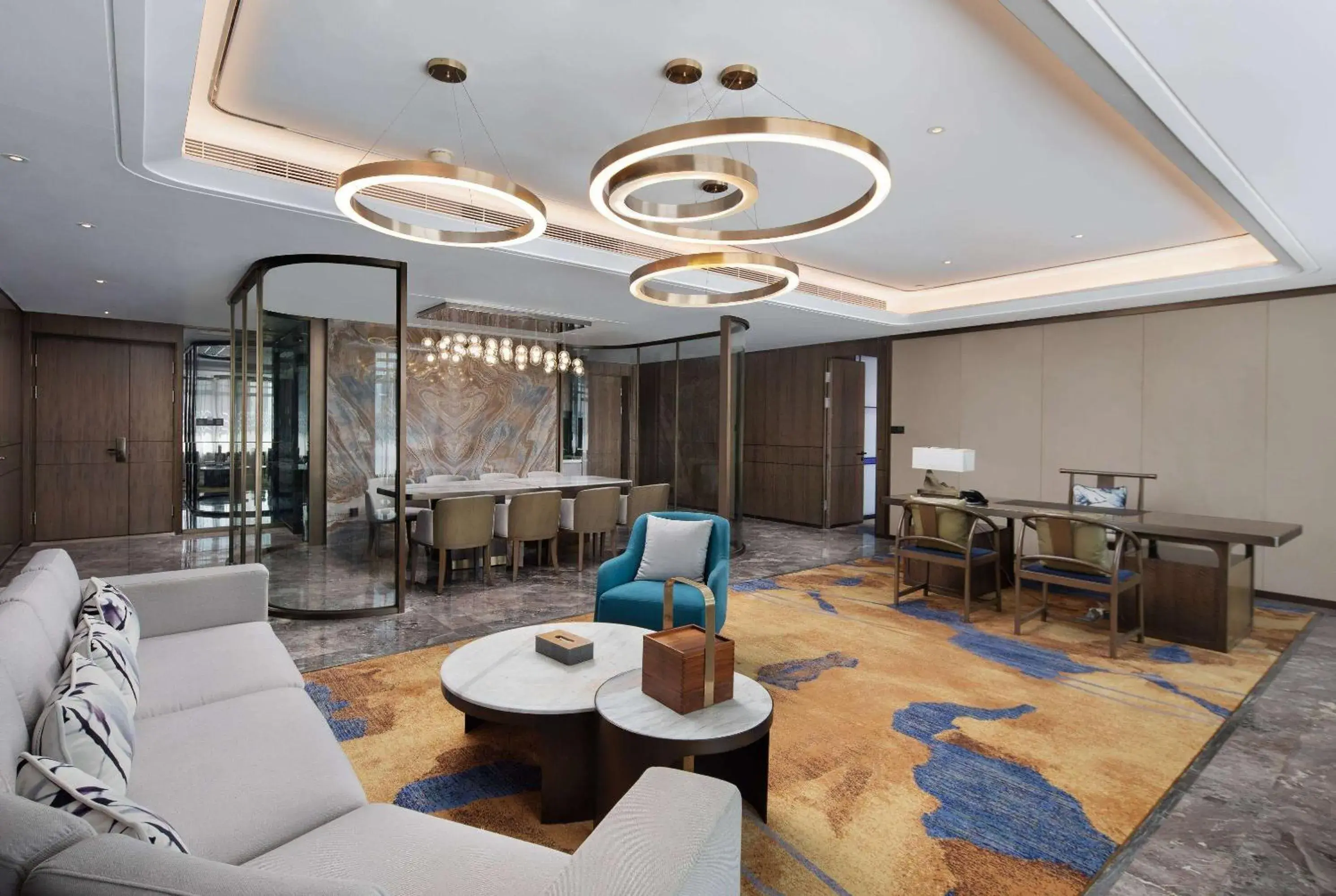 Lobby or reception in Wyndham Garden Foshan Jinshazhou Lobby or reception in Wyndham Garden Foshan Jinshazhou